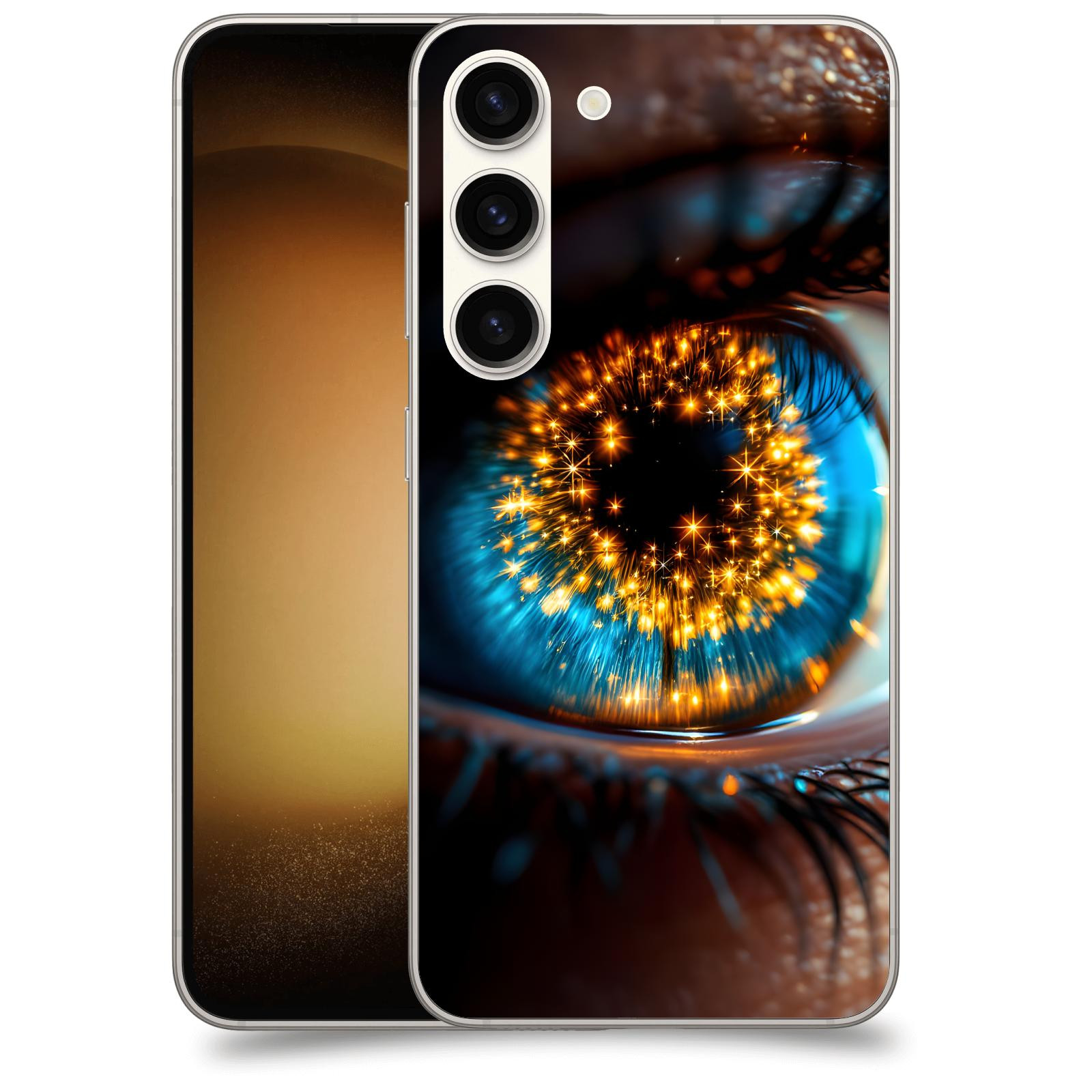ACOVER Kryt na mobil Samsung Galaxy S23 5G - Sparkle in the eye