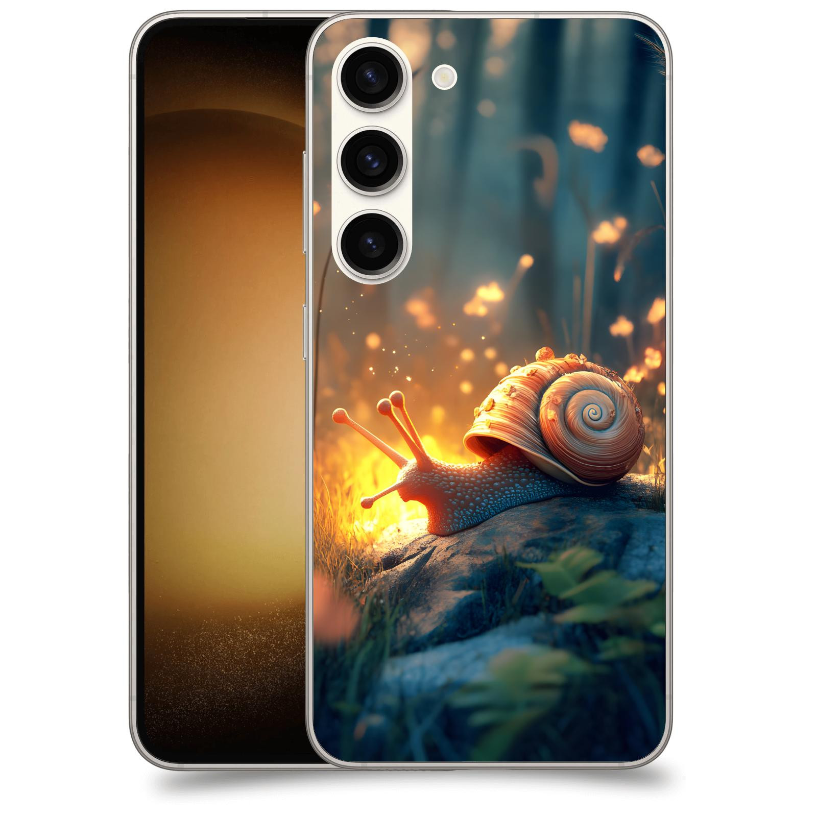 ACOVER Kryt na mobil Samsung Galaxy S23 5G - Šnek