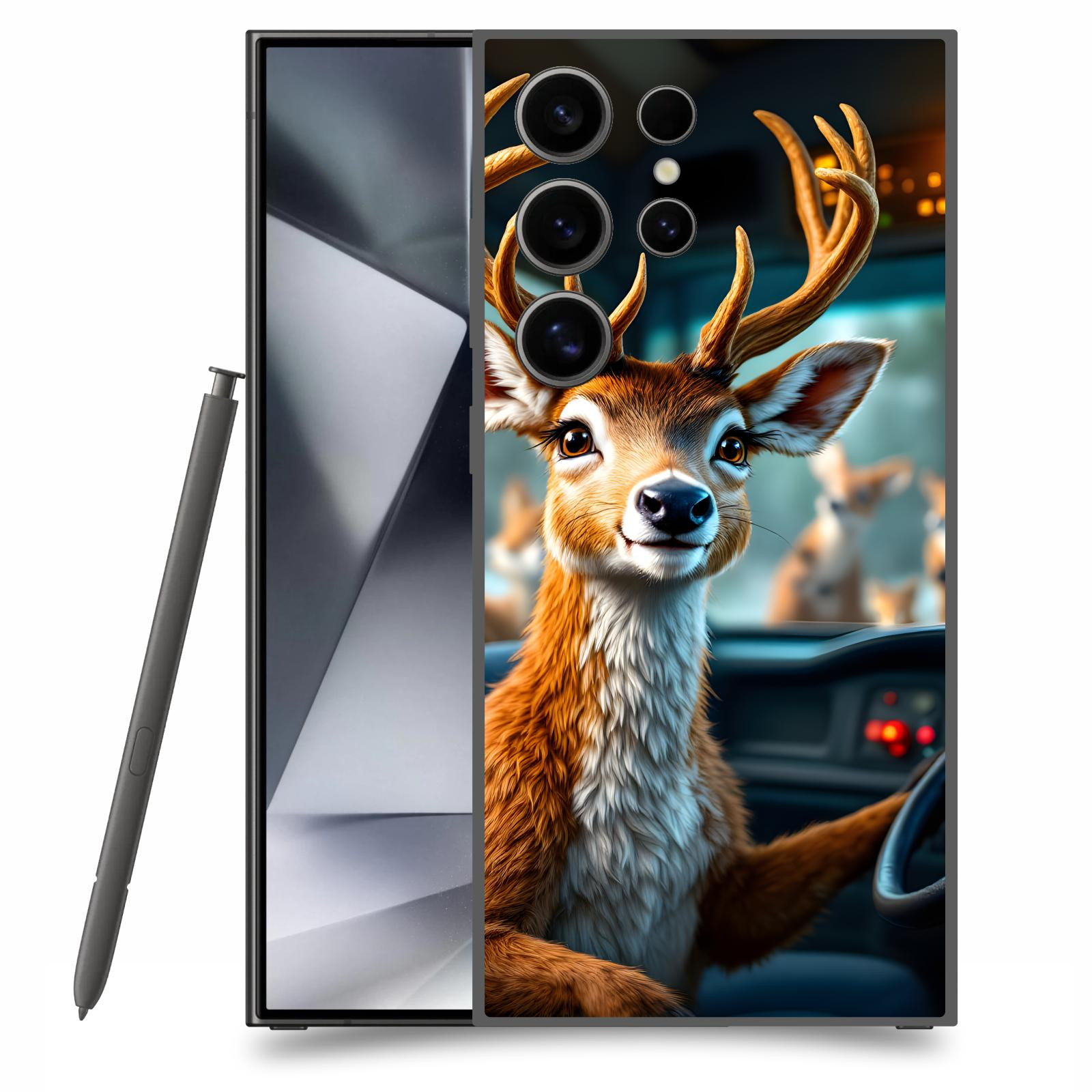 ACOVER Kryt na mobil Samsung Galaxy S24 Ultra - Jelen