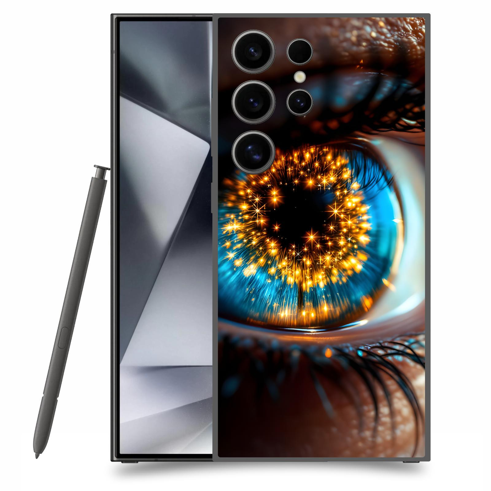 ACOVER Kryt na mobil Samsung Galaxy S24 Ultra - Sparkle in the eye