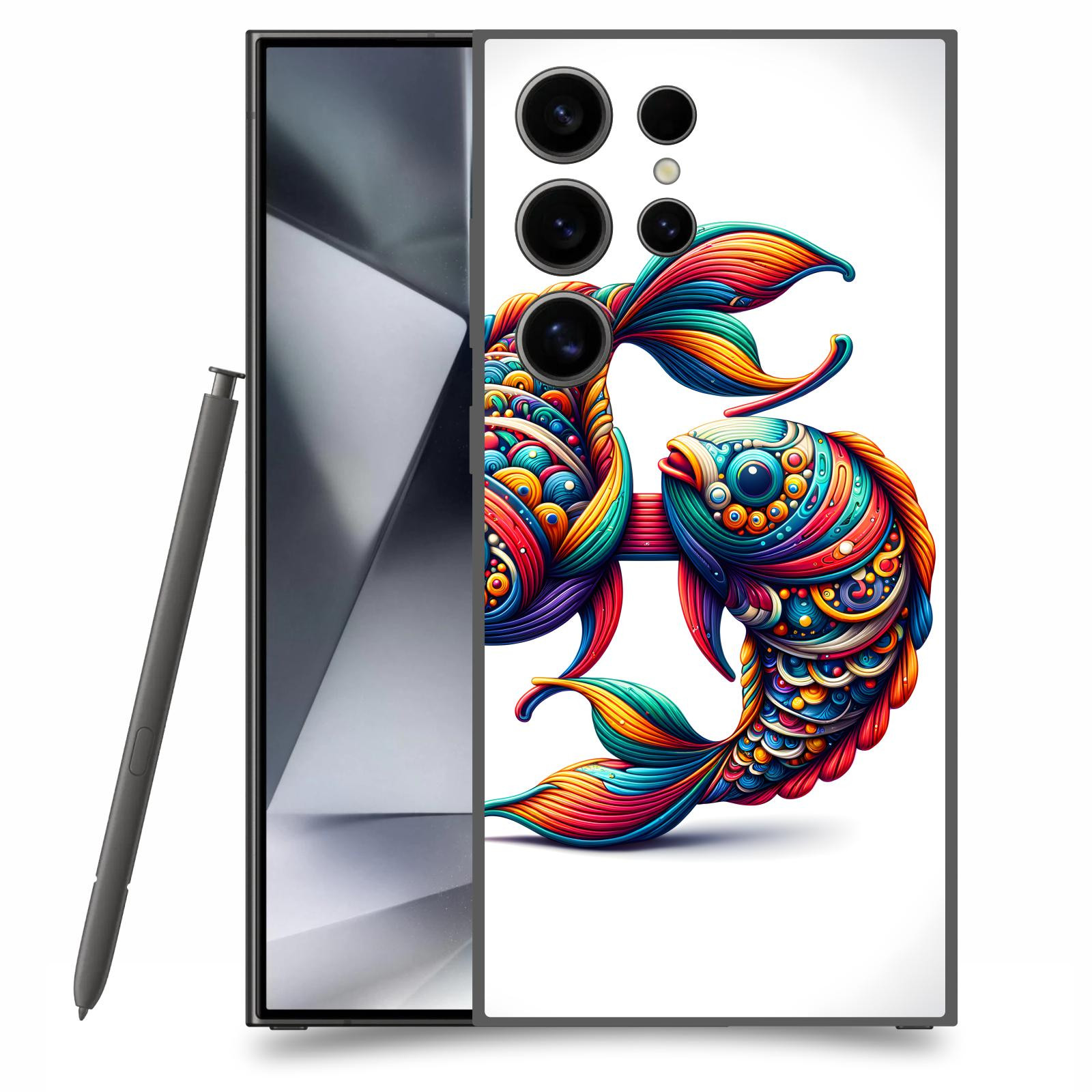 ACOVER Kryt na mobil Samsung Galaxy S24 Ultra - Ryby 2