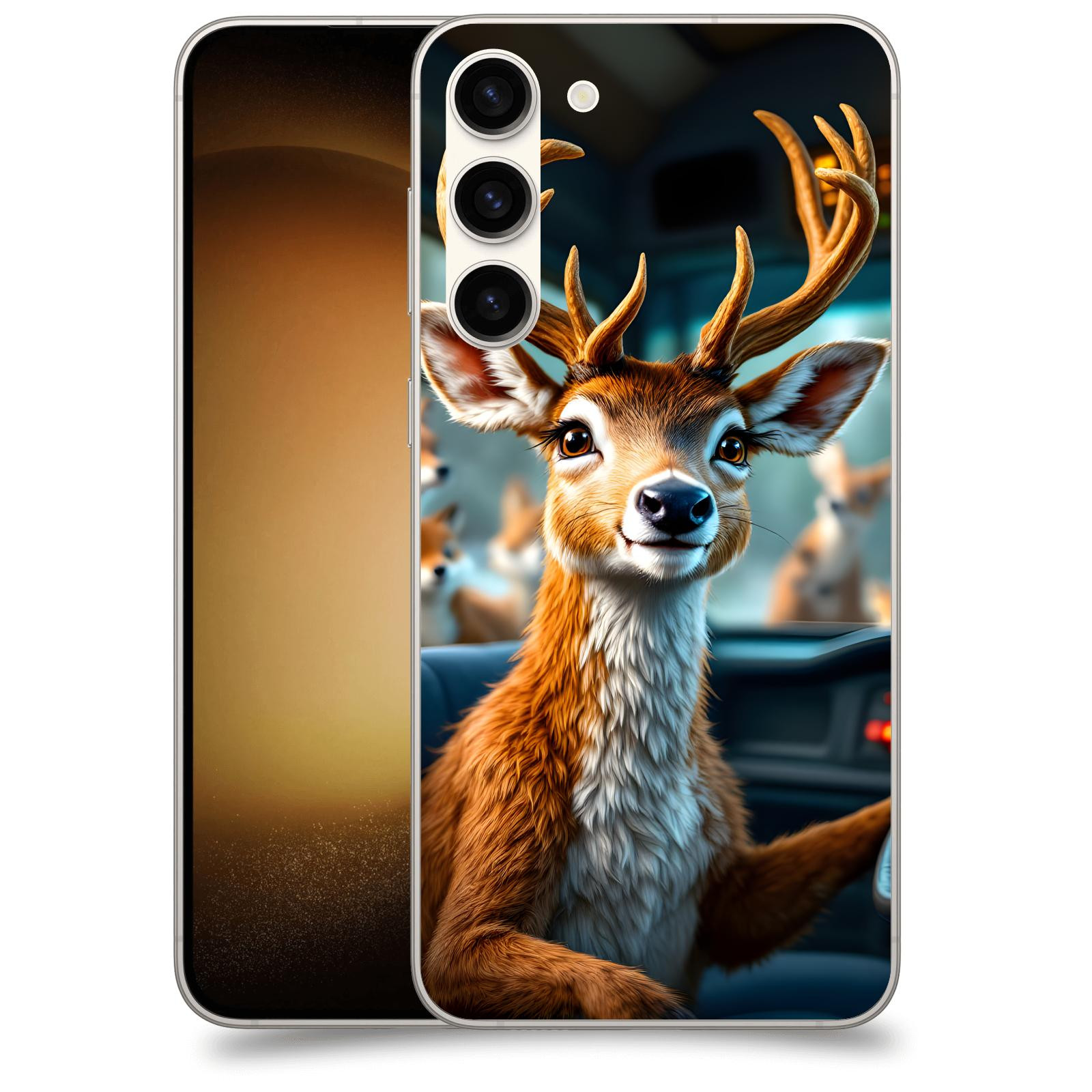ACOVER Kryt na mobil Samsung Galaxy S23+ 5G - Jelen