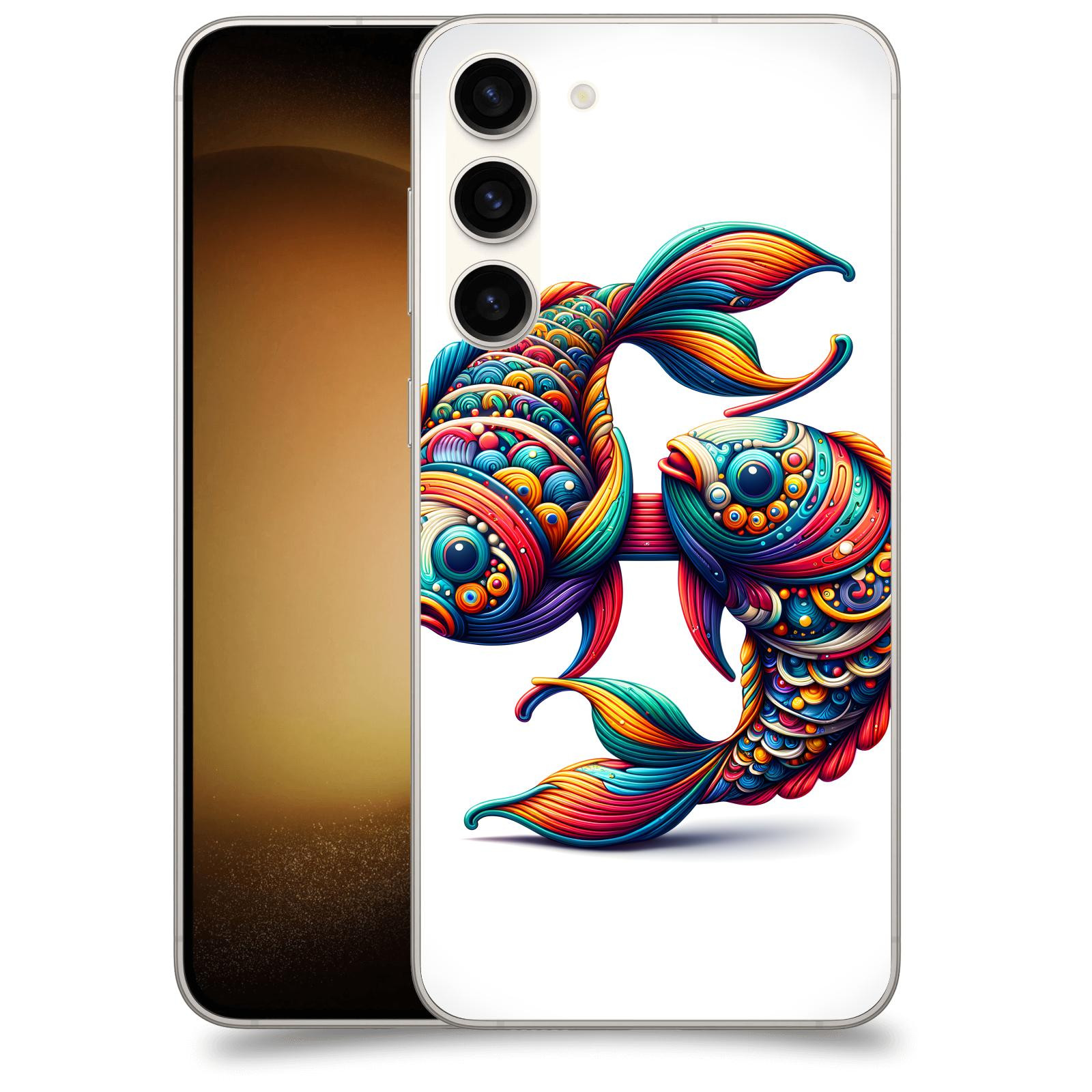 ACOVER Kryt na mobil Samsung Galaxy S23+ 5G - Ryby 2