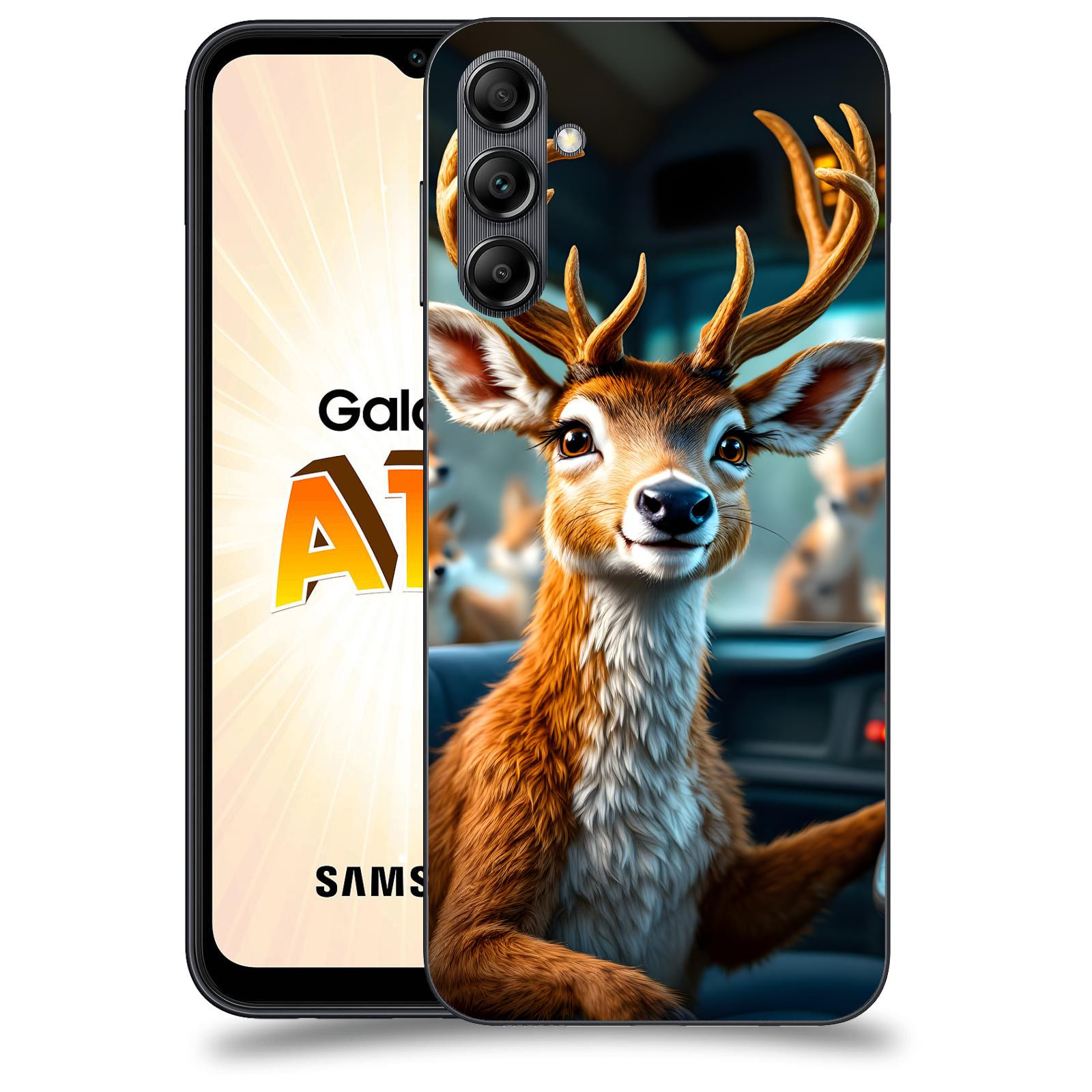 ACOVER Kryt na mobil Samsung Galaxy A14 LTE - Jelen
