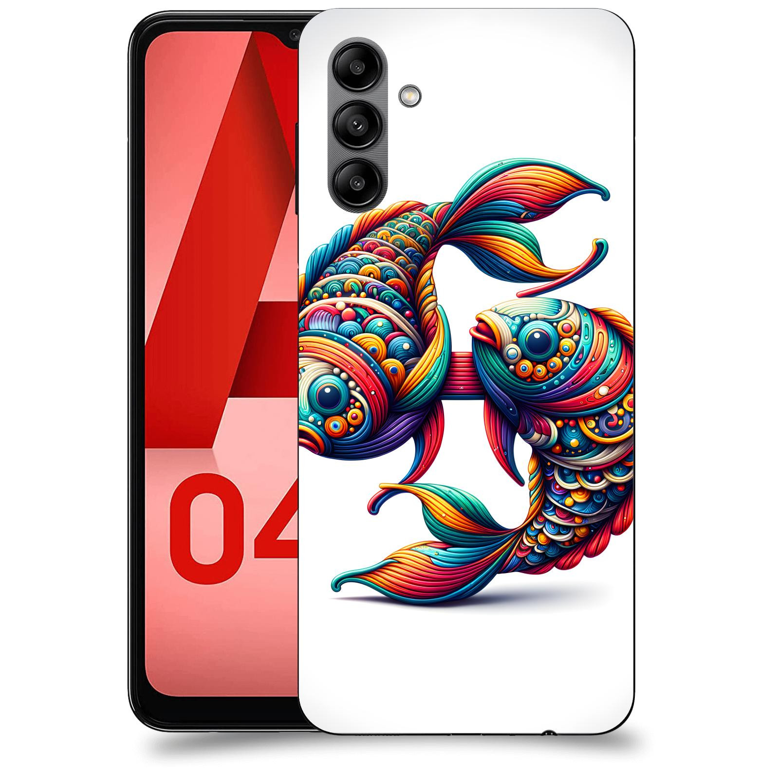 ACOVER Kryt na mobil Samsung Galaxy A04s - Ryby 2