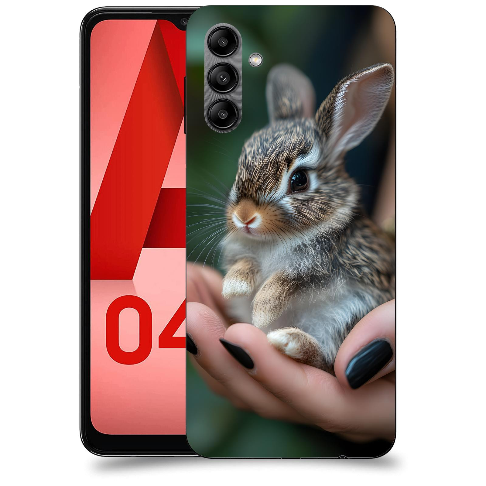 ACOVER Kryt na mobil Samsung Galaxy A04s - Králíček