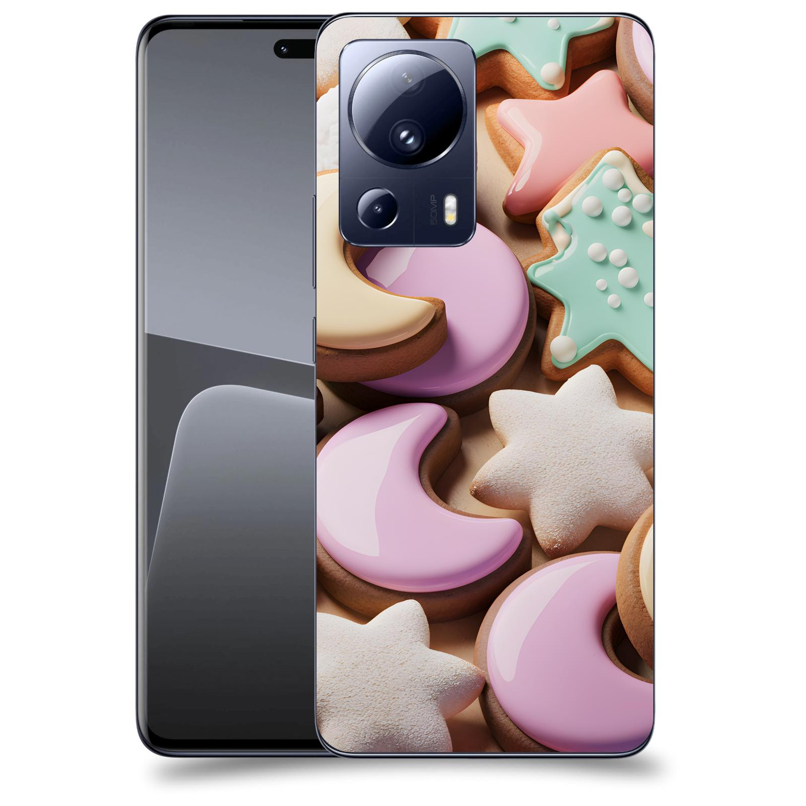 ACOVER Kryt na mobil Xiaomi 13 Lite - Vánoční cukroví