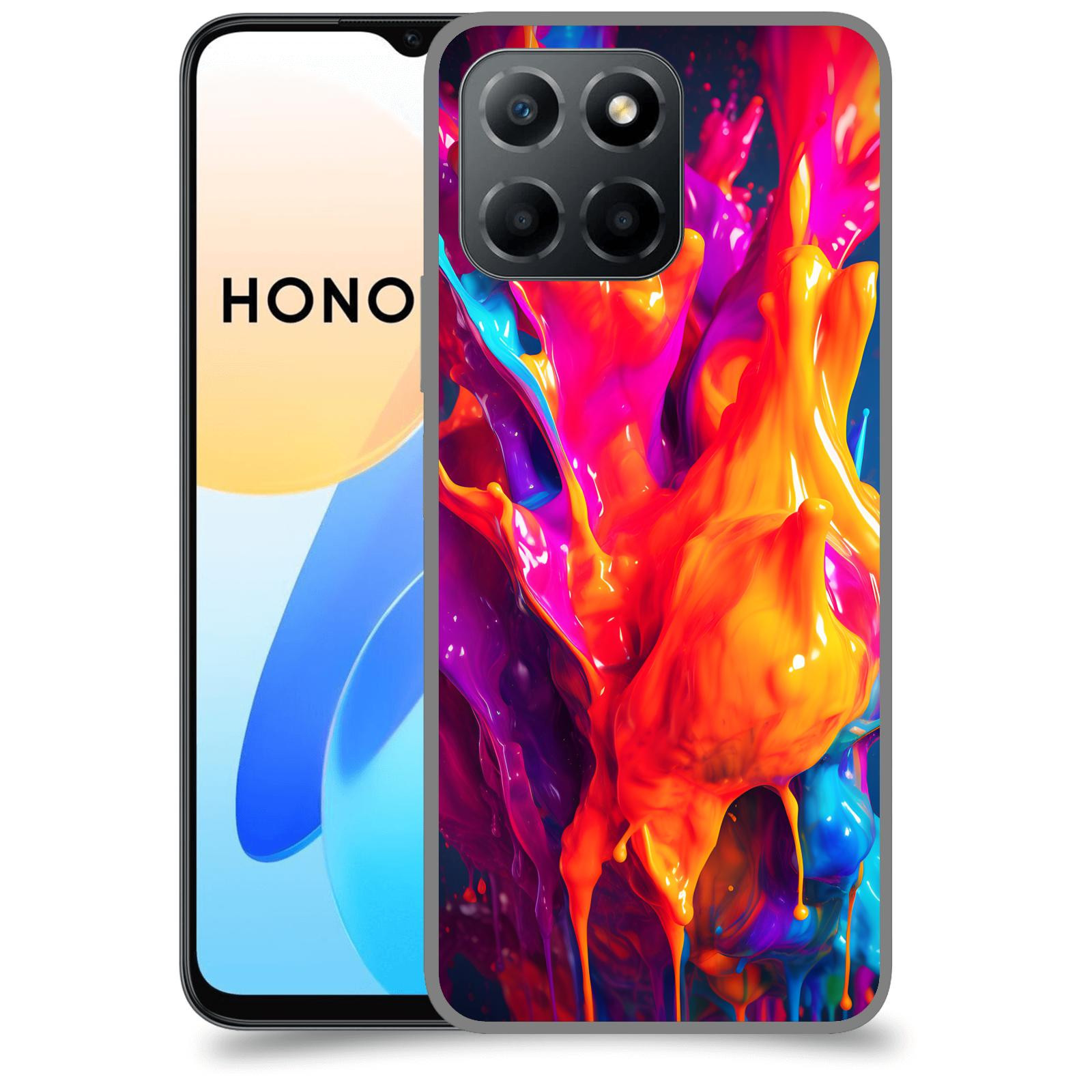 ACOVER Kryt na mobil Honor X8 4G - Beautiful Liquid I