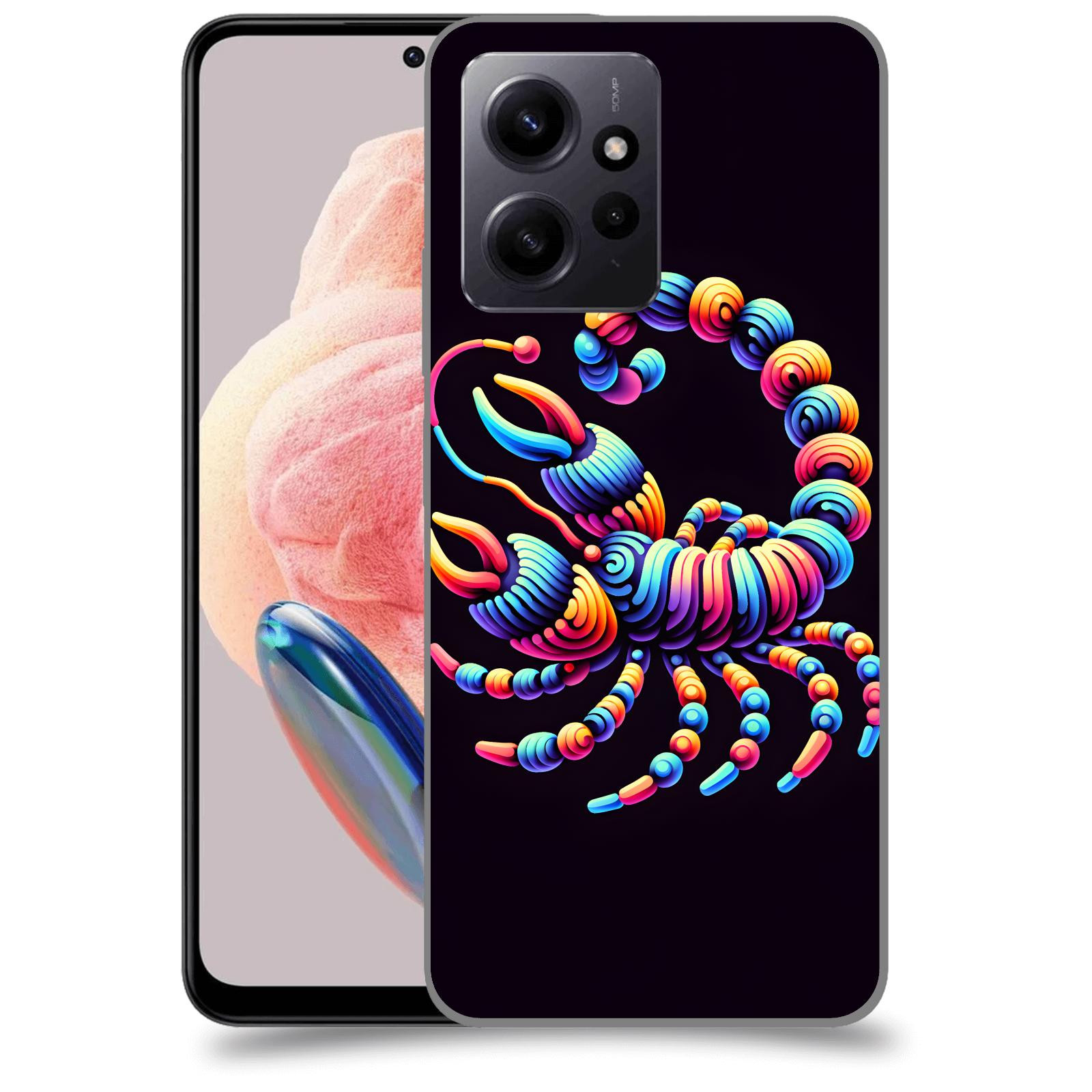 ACOVER Kryt na mobil Xiaomi Redmi Note 12 4G - Štír 2