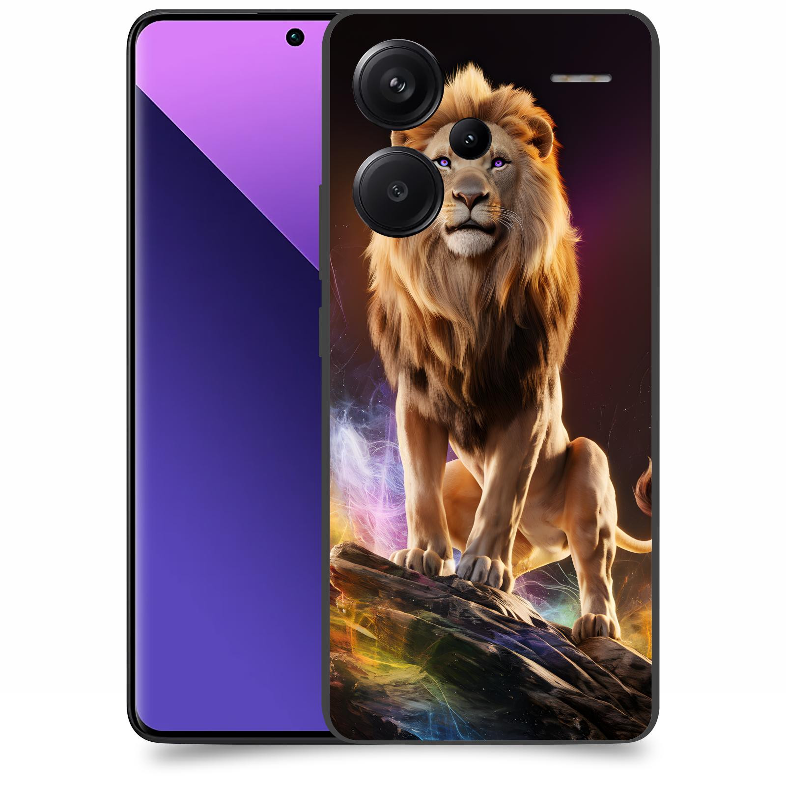 ACOVER Kryt na mobil Xiaomi Redmi Note 13 Pro+ 5G - Magic Lion