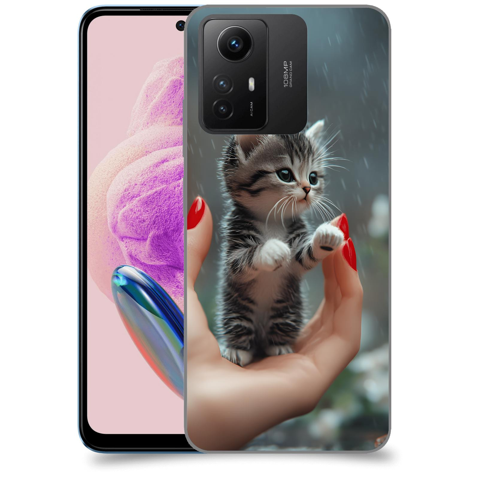 ACOVER Kryt na mobil Xiaomi Redmi Note 12S - Koťátko