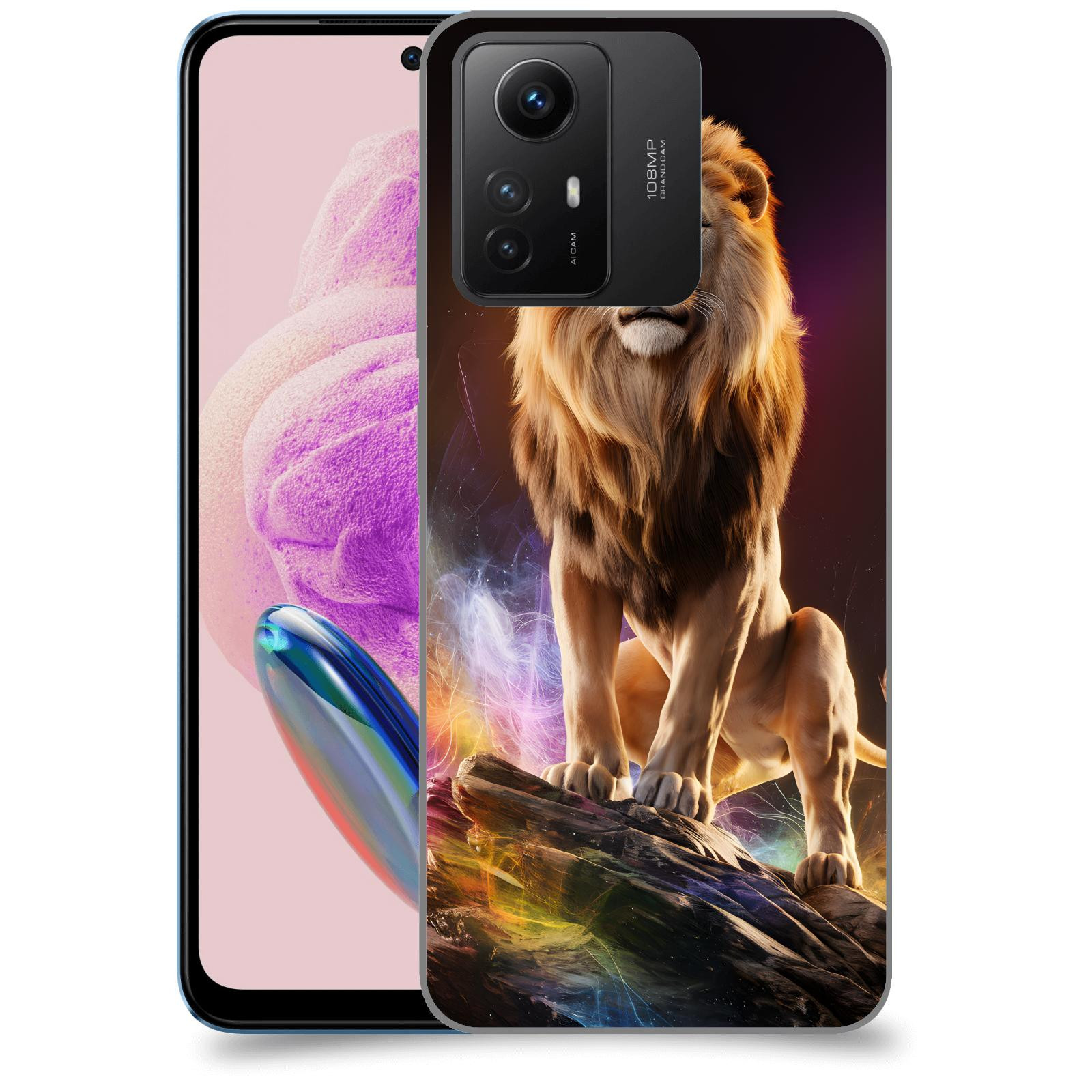 ACOVER Kryt na mobil Xiaomi Redmi Note 12S - Magic Lion