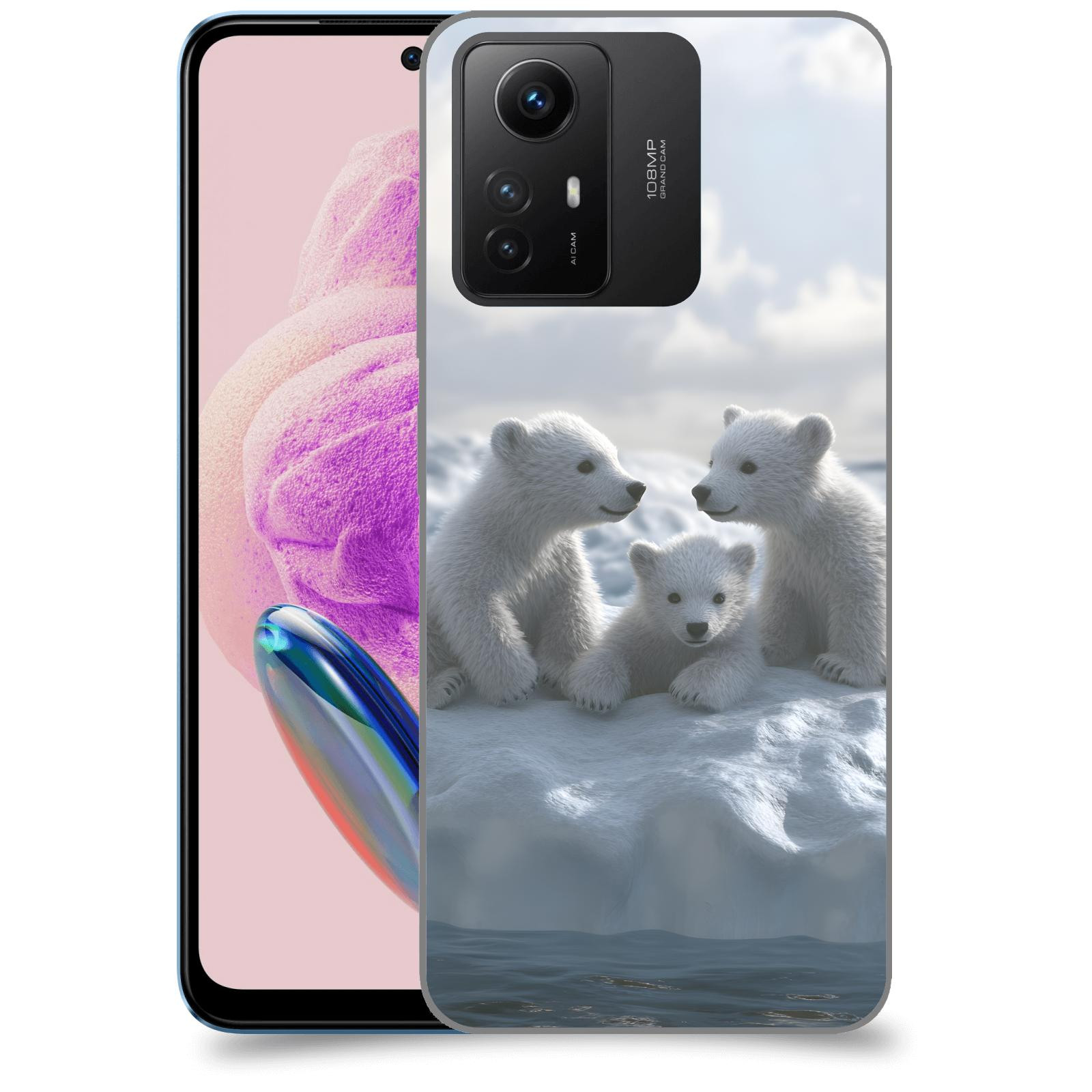 ACOVER Kryt na mobil Xiaomi Redmi Note 12S - Medvíďata