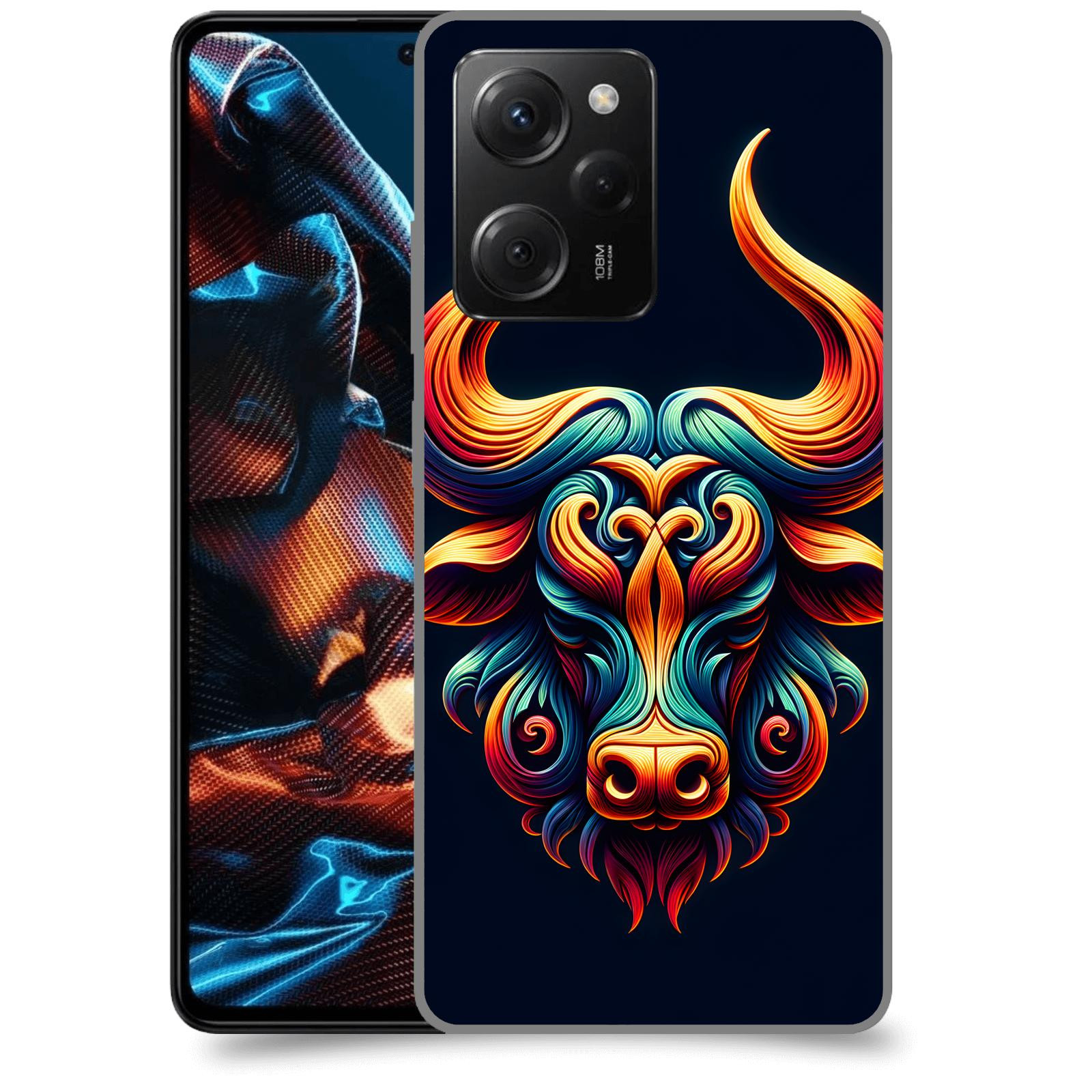 ACOVER Kryt na mobil Xiaomi Poco X5 Pro - Býk