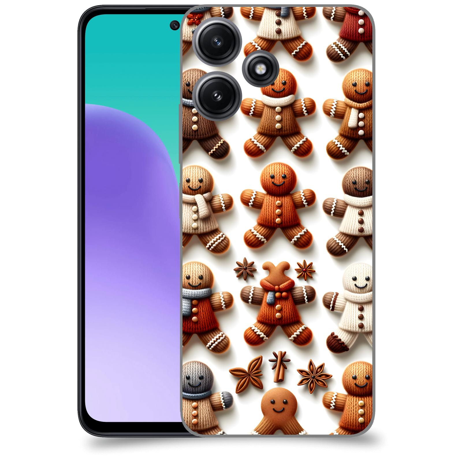 ACOVER Kryt na mobil Xiaomi Redmi 12 5G - Perníčky 2