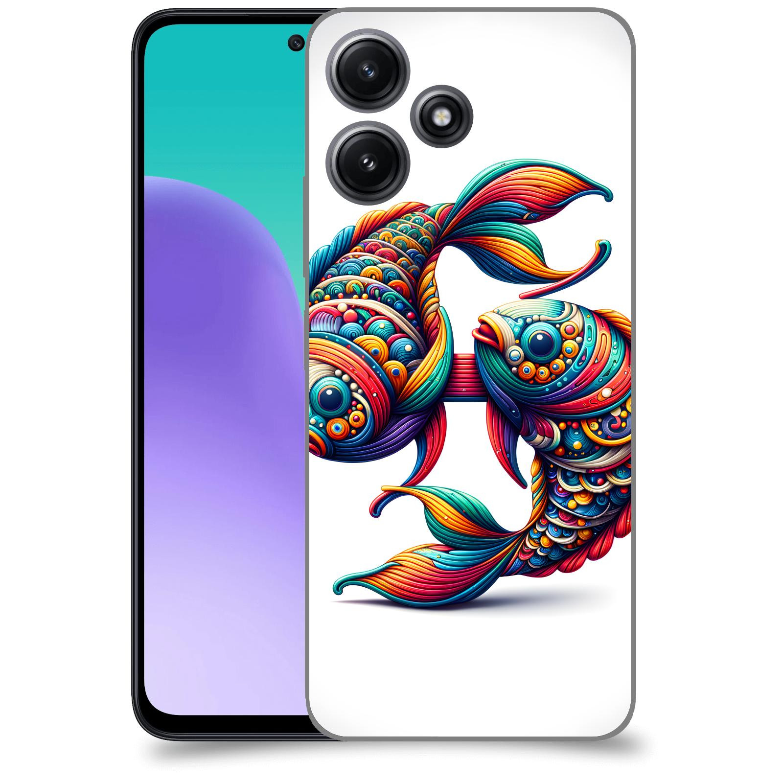 ACOVER Kryt na mobil Xiaomi Redmi 12 5G - Ryby 2