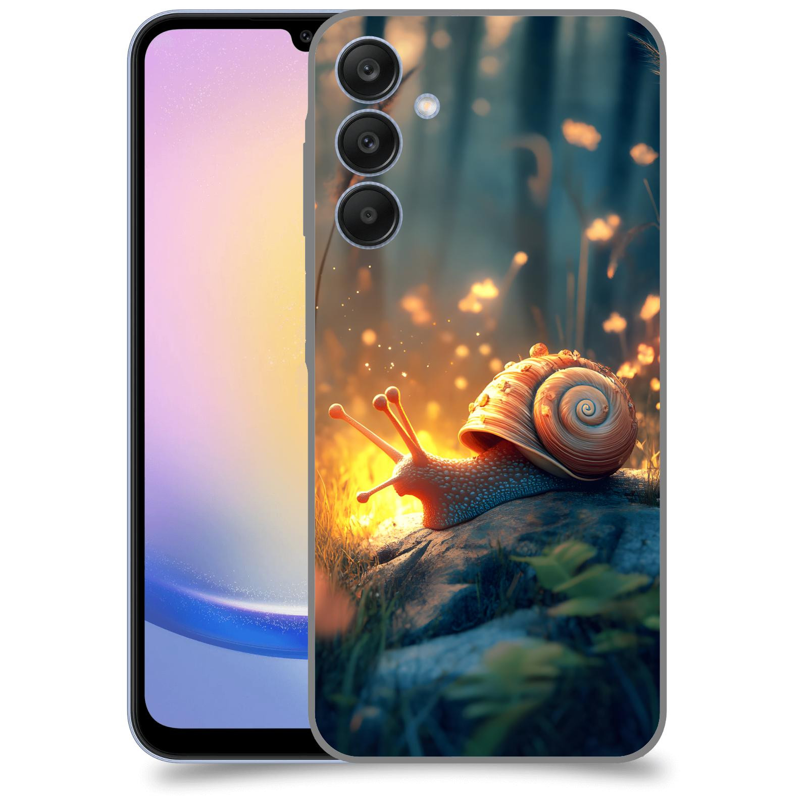 ACOVER Kryt na mobil Samsung Galaxy A25 5G - Šnek