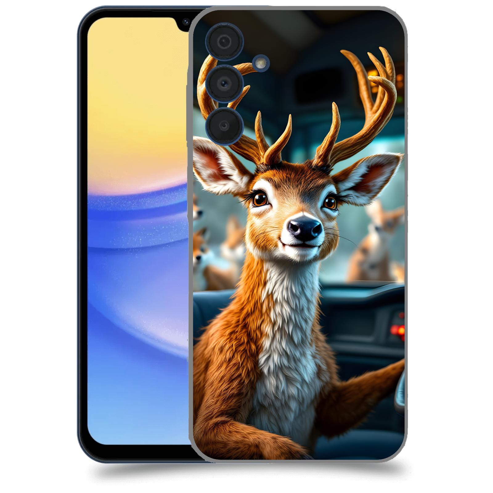 ACOVER Kryt na mobil Samsung Galaxy A15 5G - Jelen