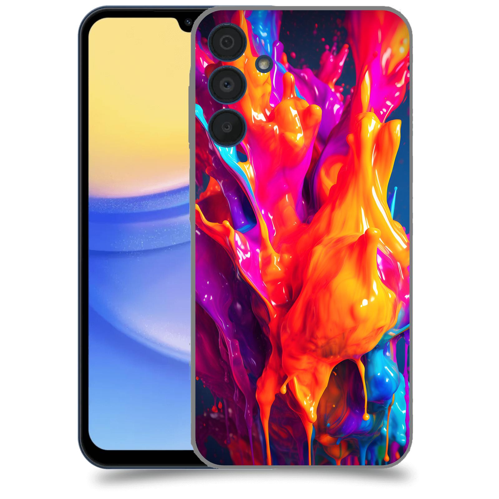 ACOVER Kryt na mobil Samsung Galaxy A15 5G - Beautiful Liquid I