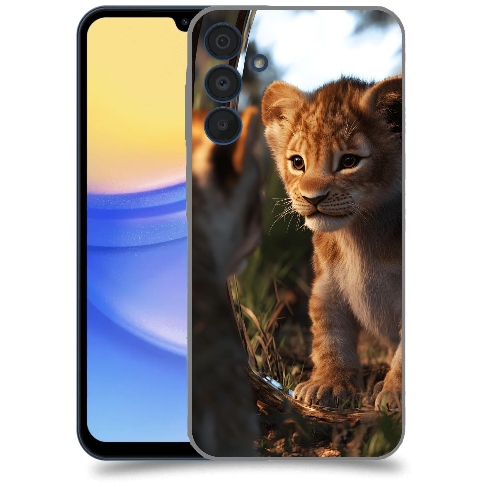 ACOVER Kryt na mobil Samsung Galaxy A15 5G - Lvíče