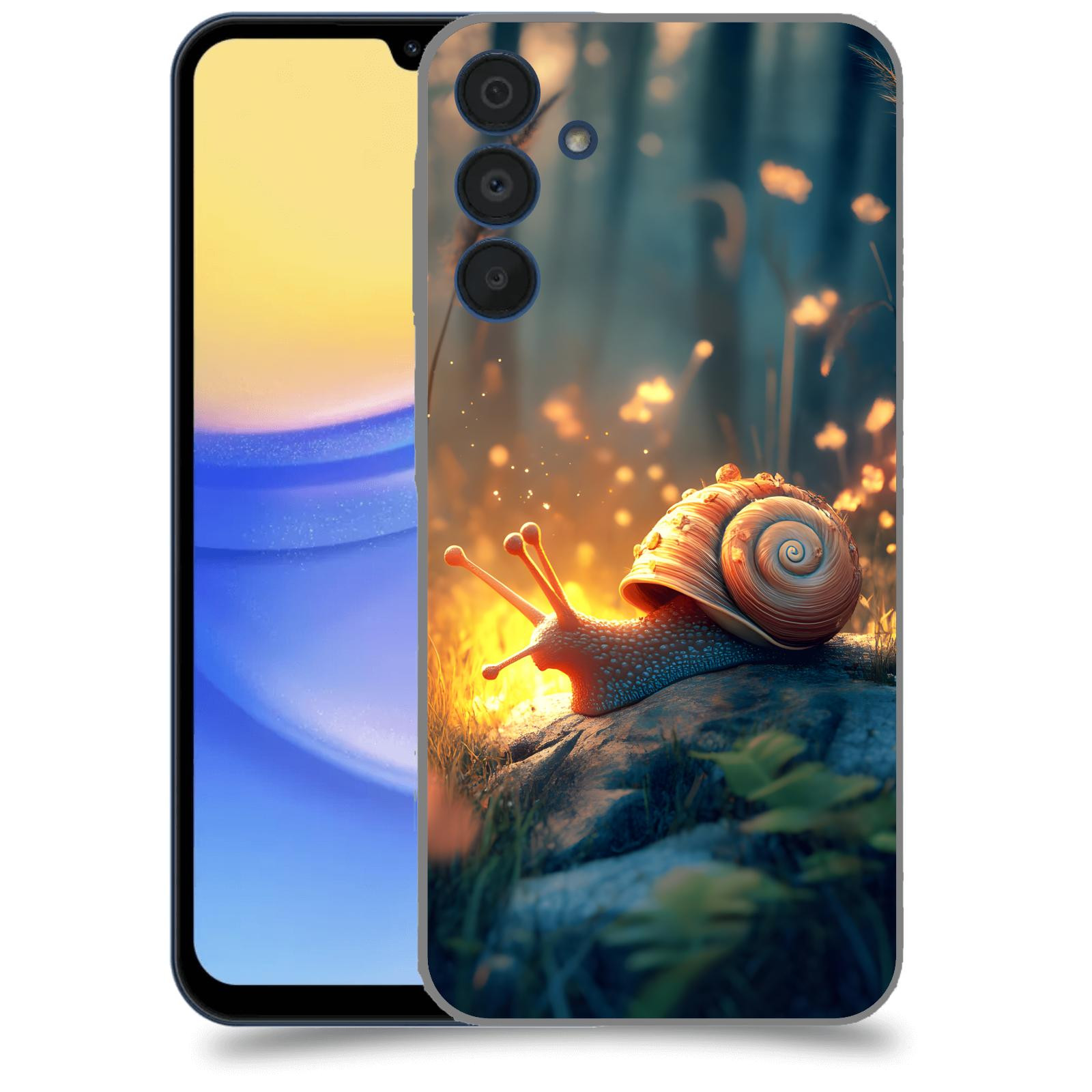 ACOVER Kryt na mobil Samsung Galaxy A15 5G - Šnek