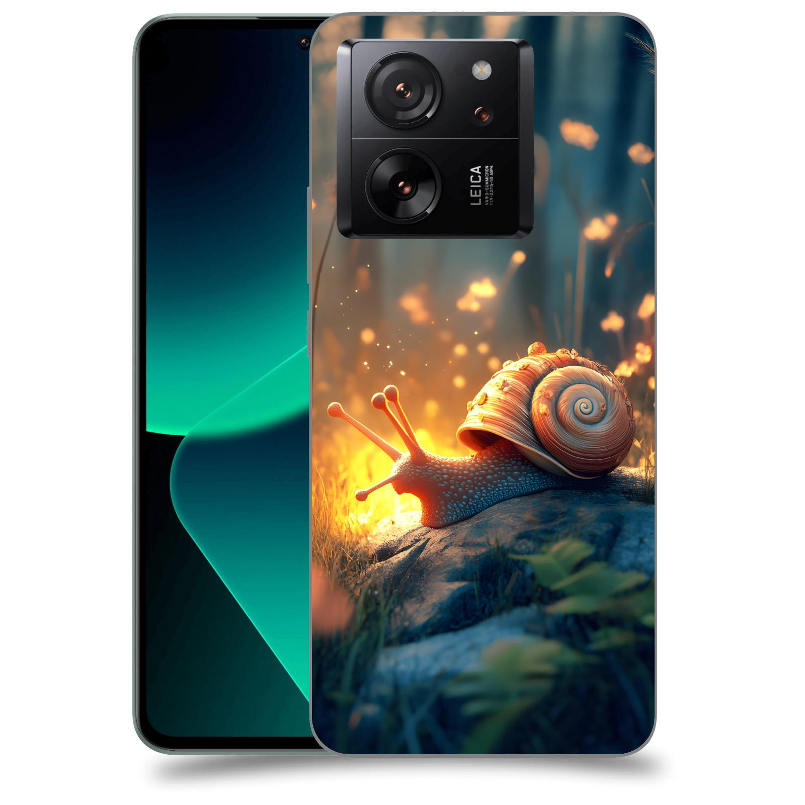 ACOVER Kryt na mobil Xiaomi 13T pro - Šnek