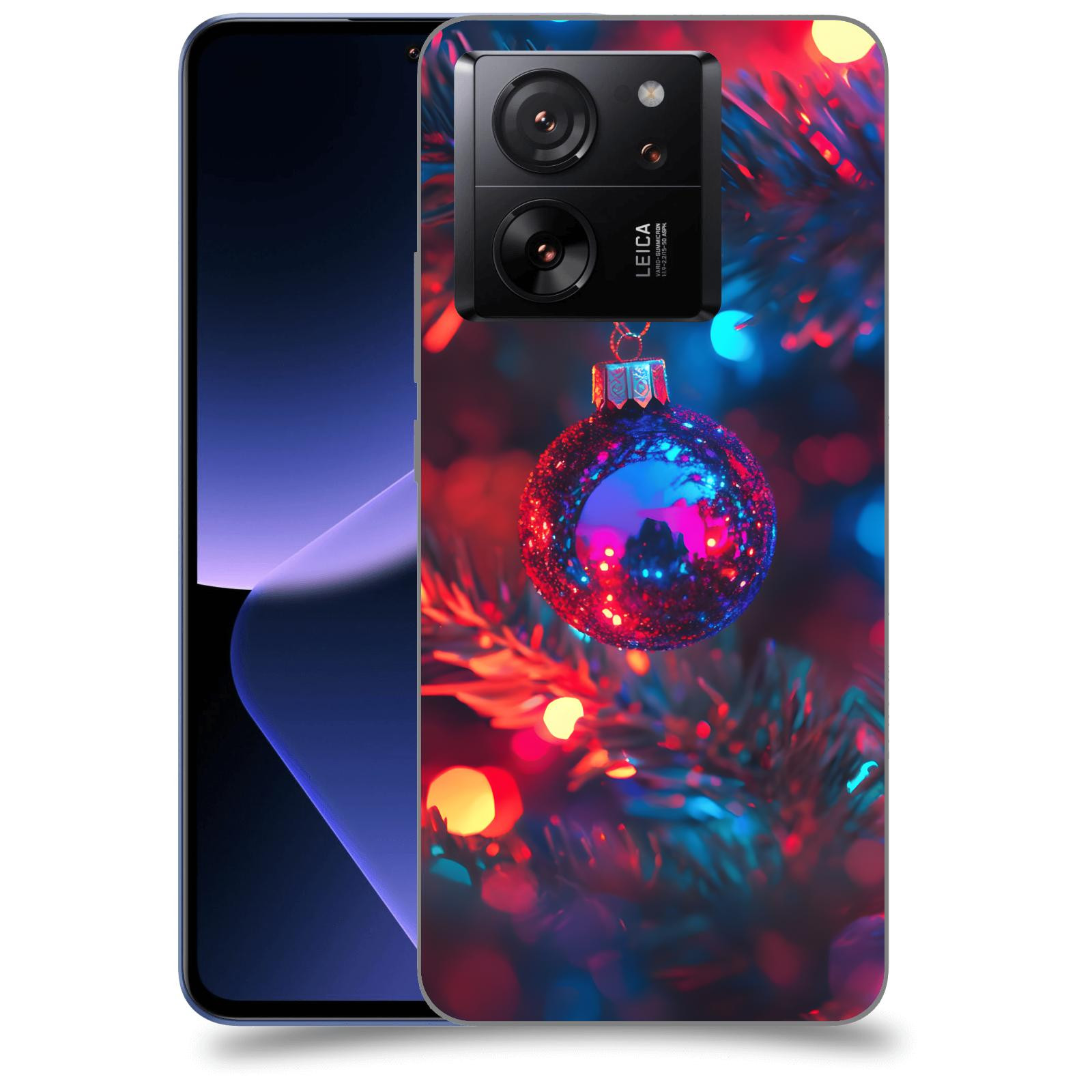 ACOVER Kryt na mobil Xiaomi 13T - Vánoční ozdoba