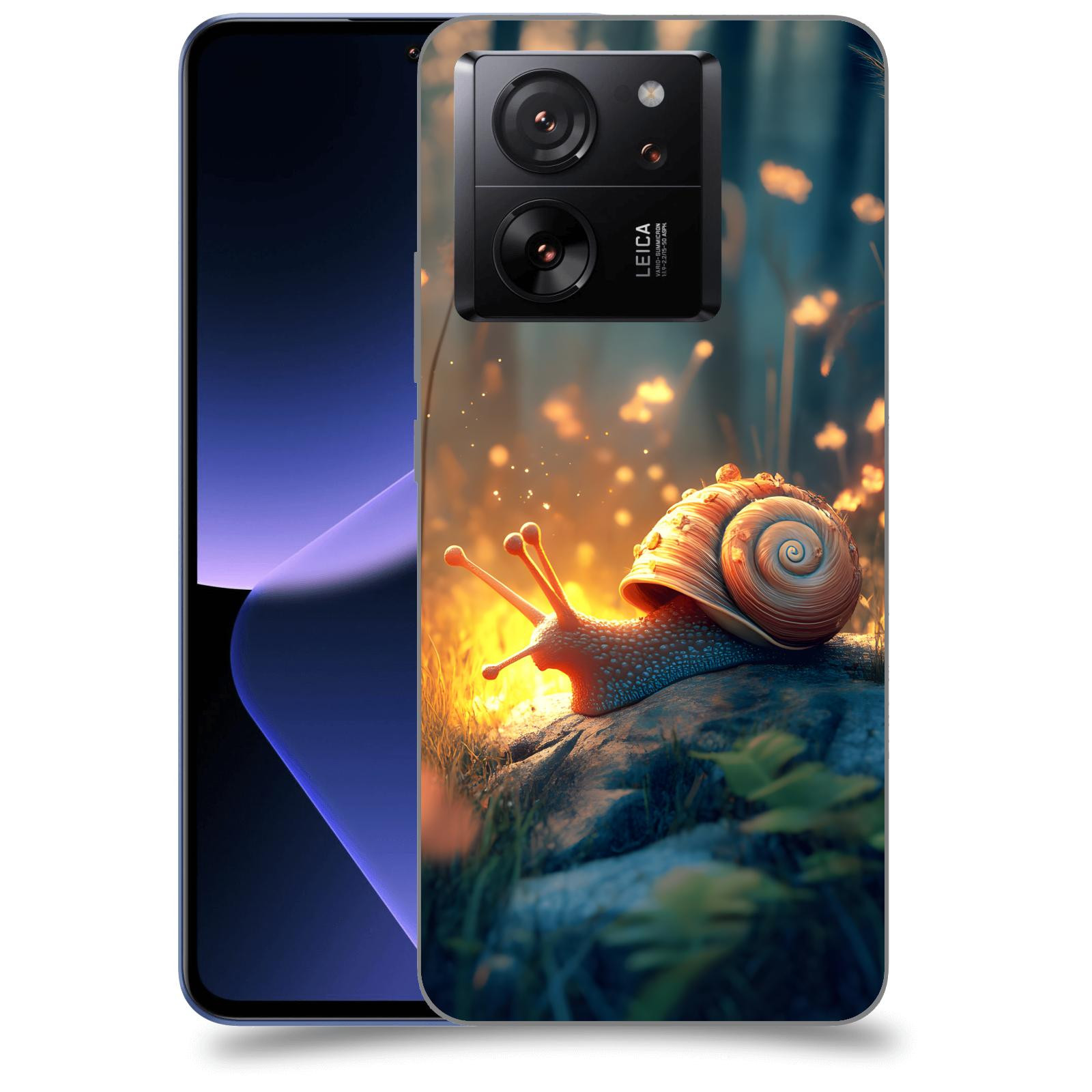 ACOVER Kryt na mobil Xiaomi 13T - Šnek