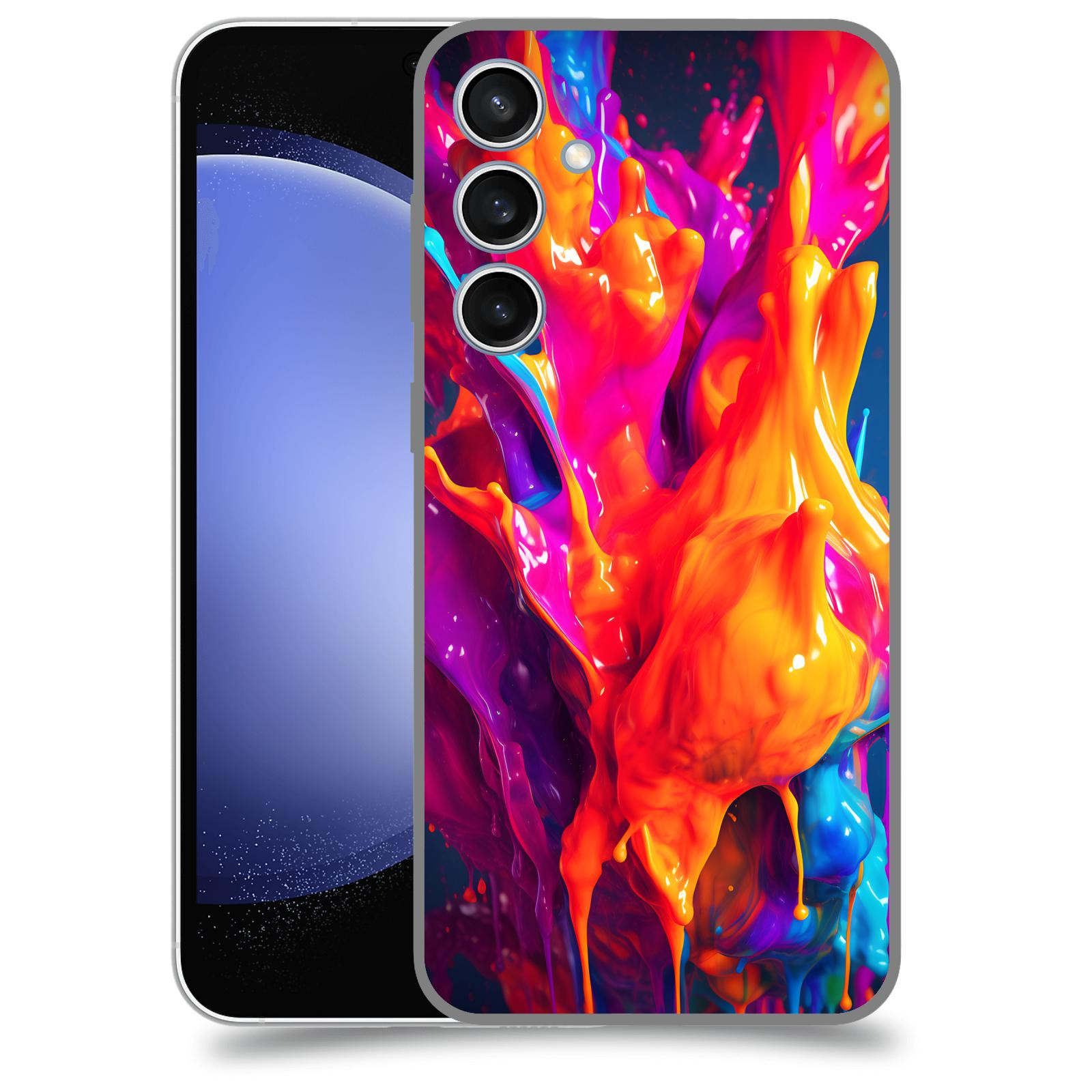 ACOVER Kryt na mobil Samsung Galaxy S23 FE - Beautiful Liquid I