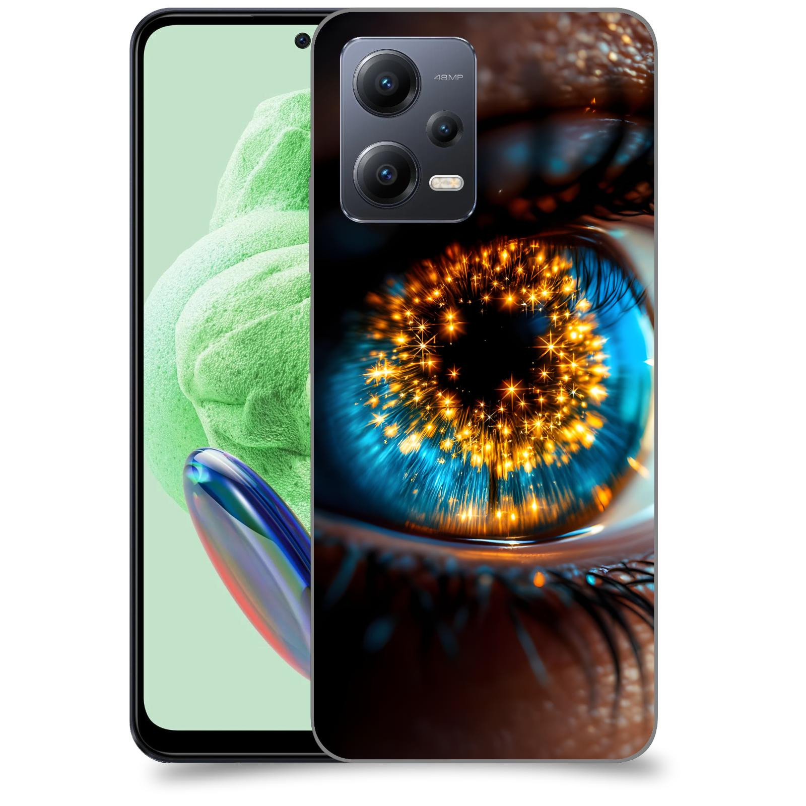 ACOVER Kryt na mobil Xiaomi Redmi Note 12 PRO 5G - Sparkle in the eye