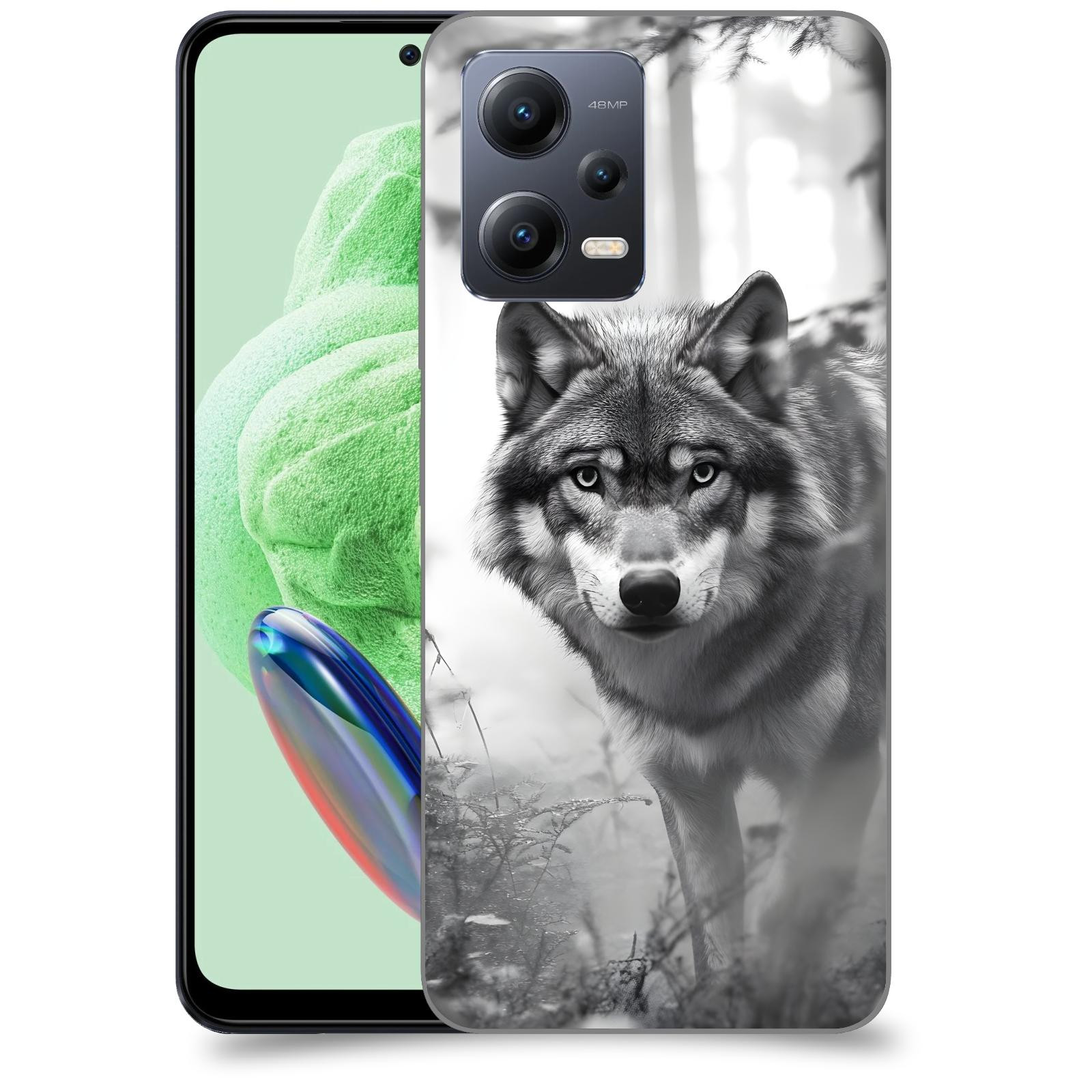 ACOVER Kryt na mobil Xiaomi Redmi Note 12 PRO 5G - Vlk