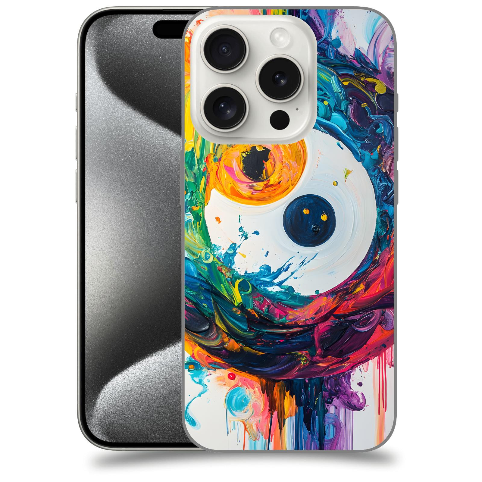 ACOVER Kryt na mobil Apple iPhone 15 pro - Jin Jang