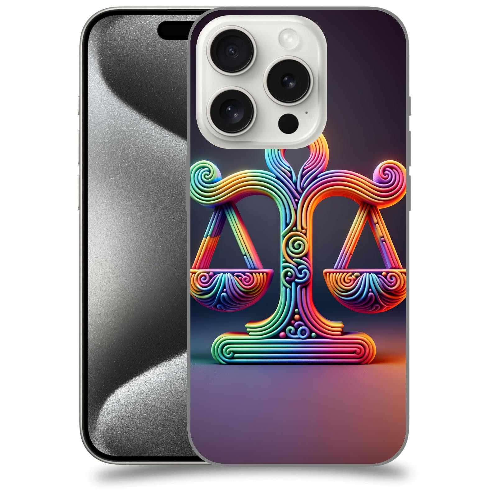 ACOVER Kryt na mobil Apple iPhone 15 pro - Váhy