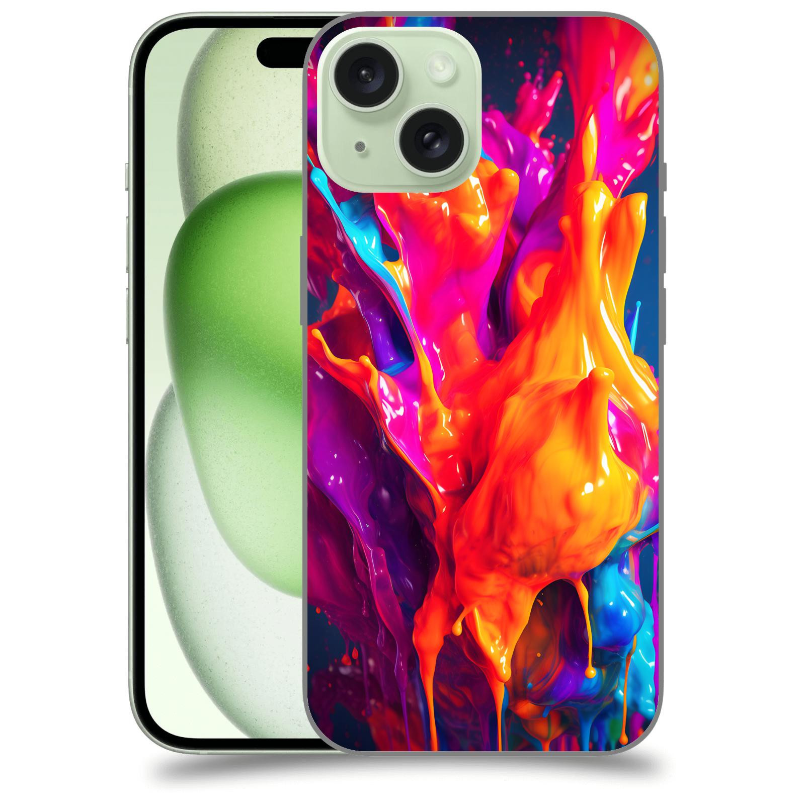 ACOVER Kryt na mobil Apple iPhone 15 - Beautiful Liquid I