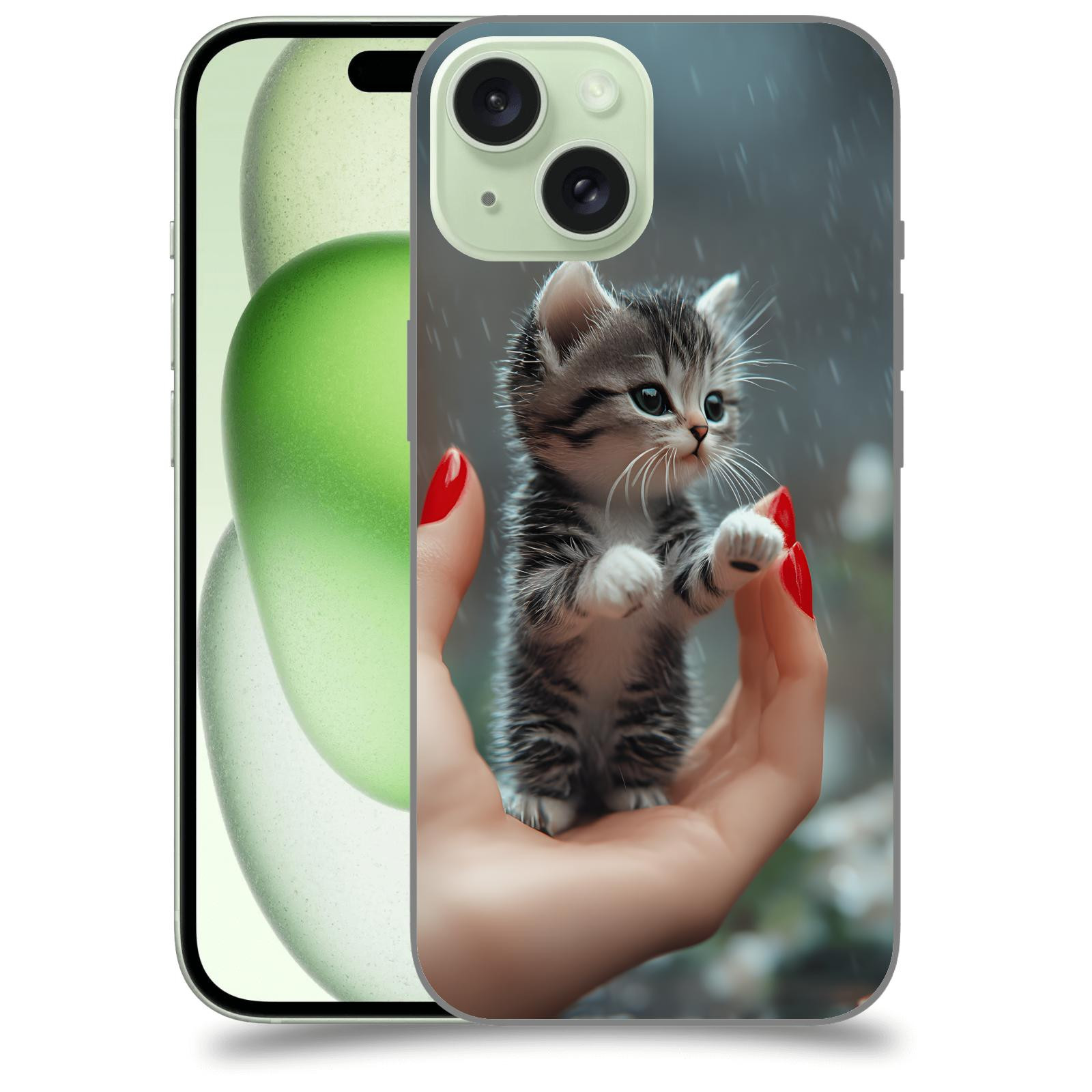 ACOVER Kryt na mobil Apple iPhone 15 - Koťátko