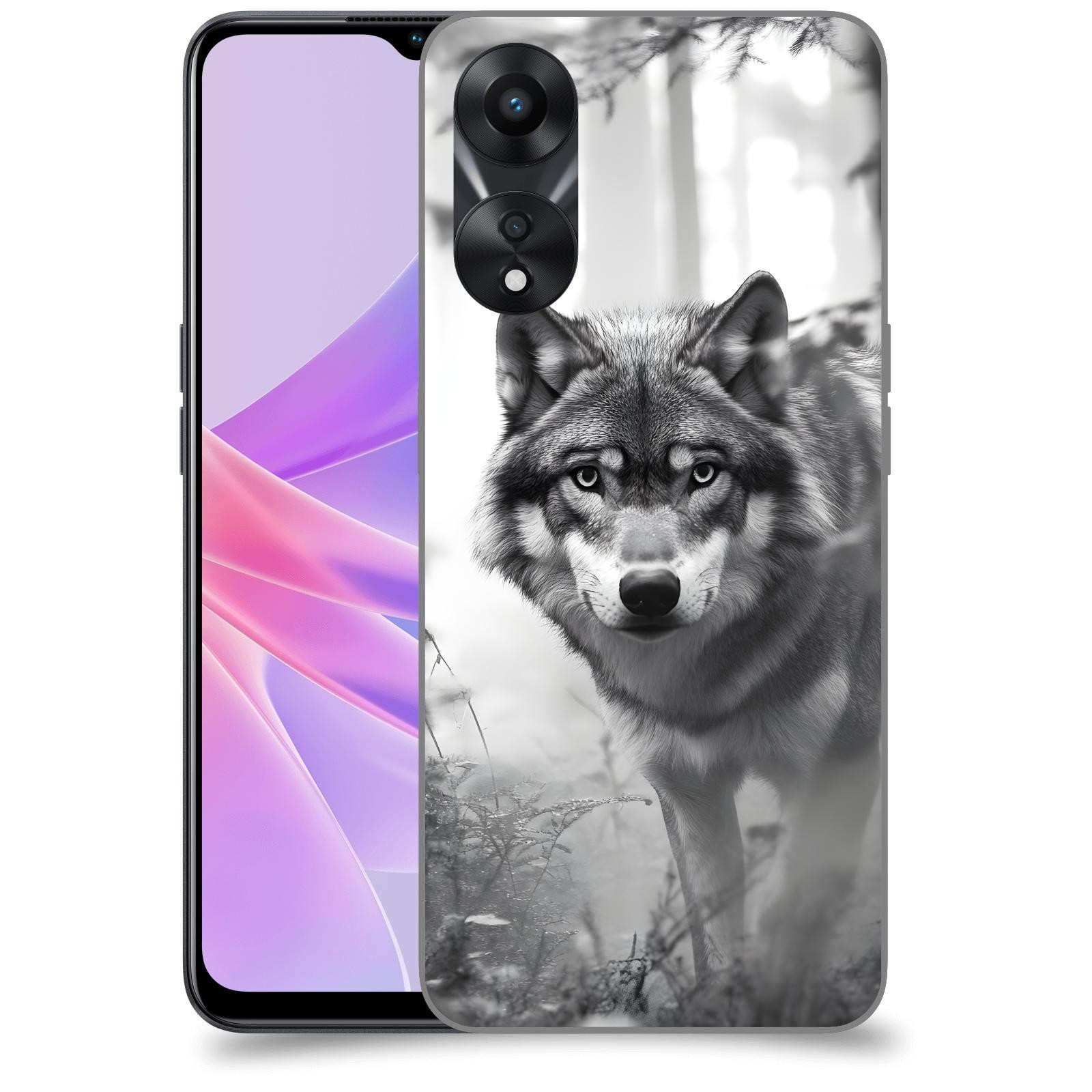 ACOVER Kryt na mobil OPPO A78 5G - Vlk
