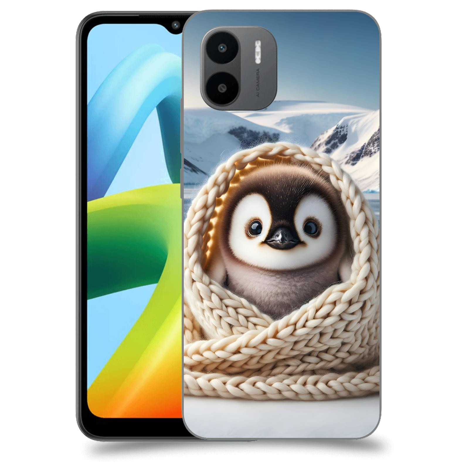 ACOVER Kryt na mobil Xiaomi Redmi A1+ - Tučňák