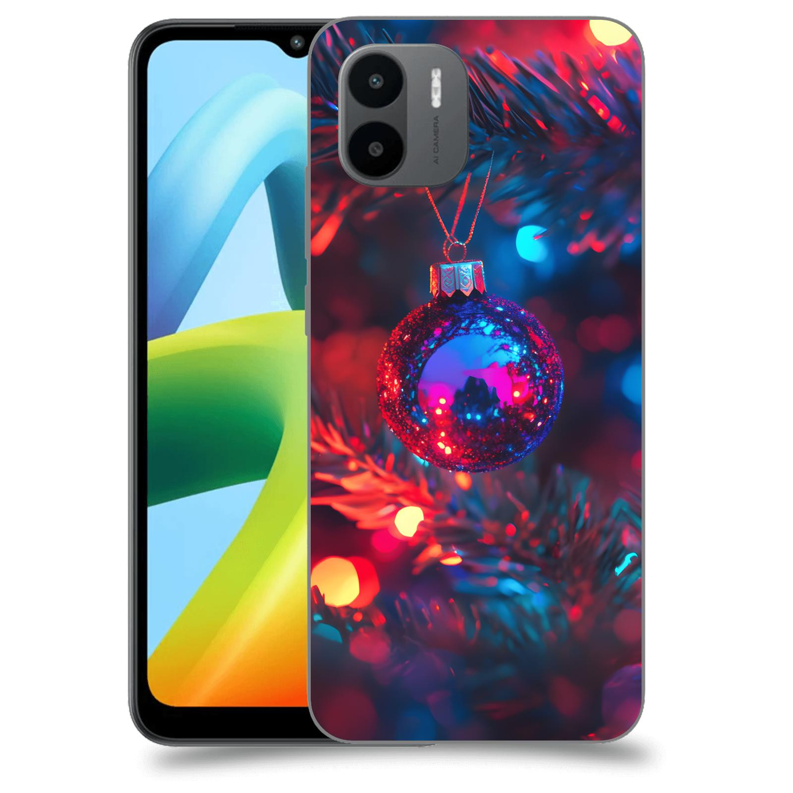 ACOVER Kryt na mobil Xiaomi Redmi A1+ - Vánoční ozdoba