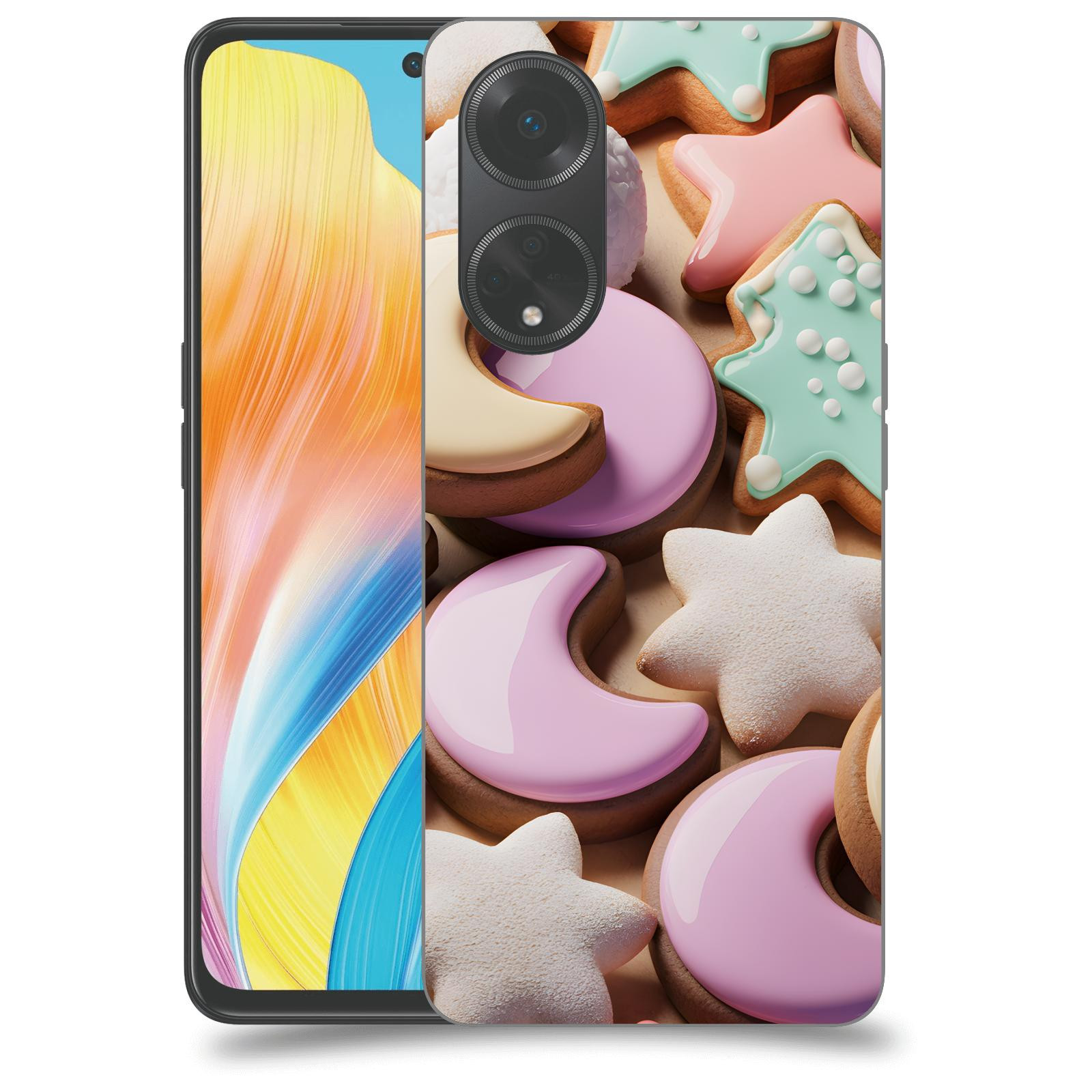 ACOVER Kryt na mobil OPPO A98 5G - Vánoční cukroví