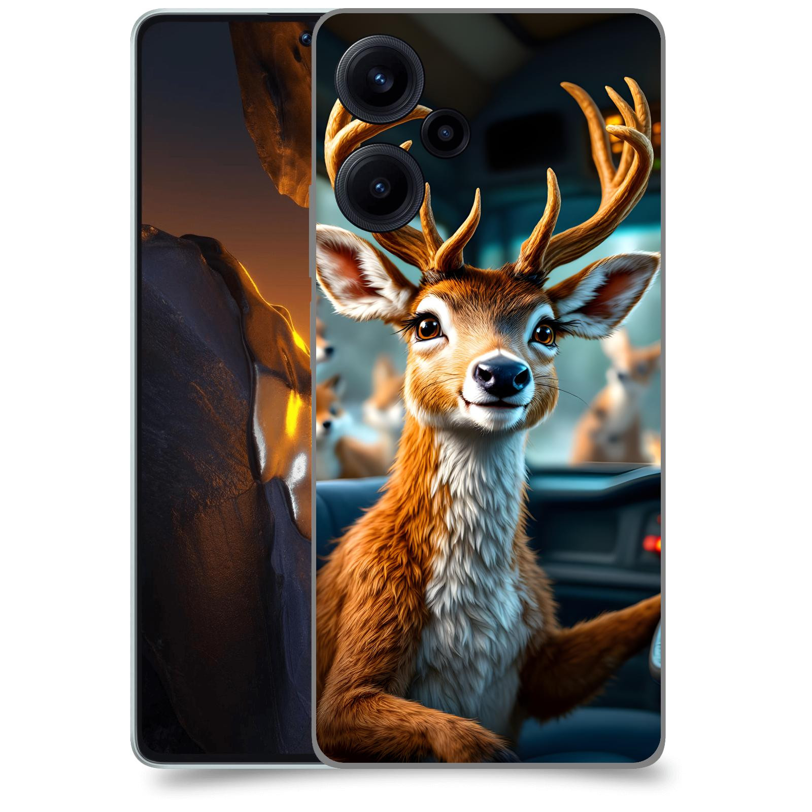 ACOVER Kryt na mobil Xiaomi Poco F5 - Jelen