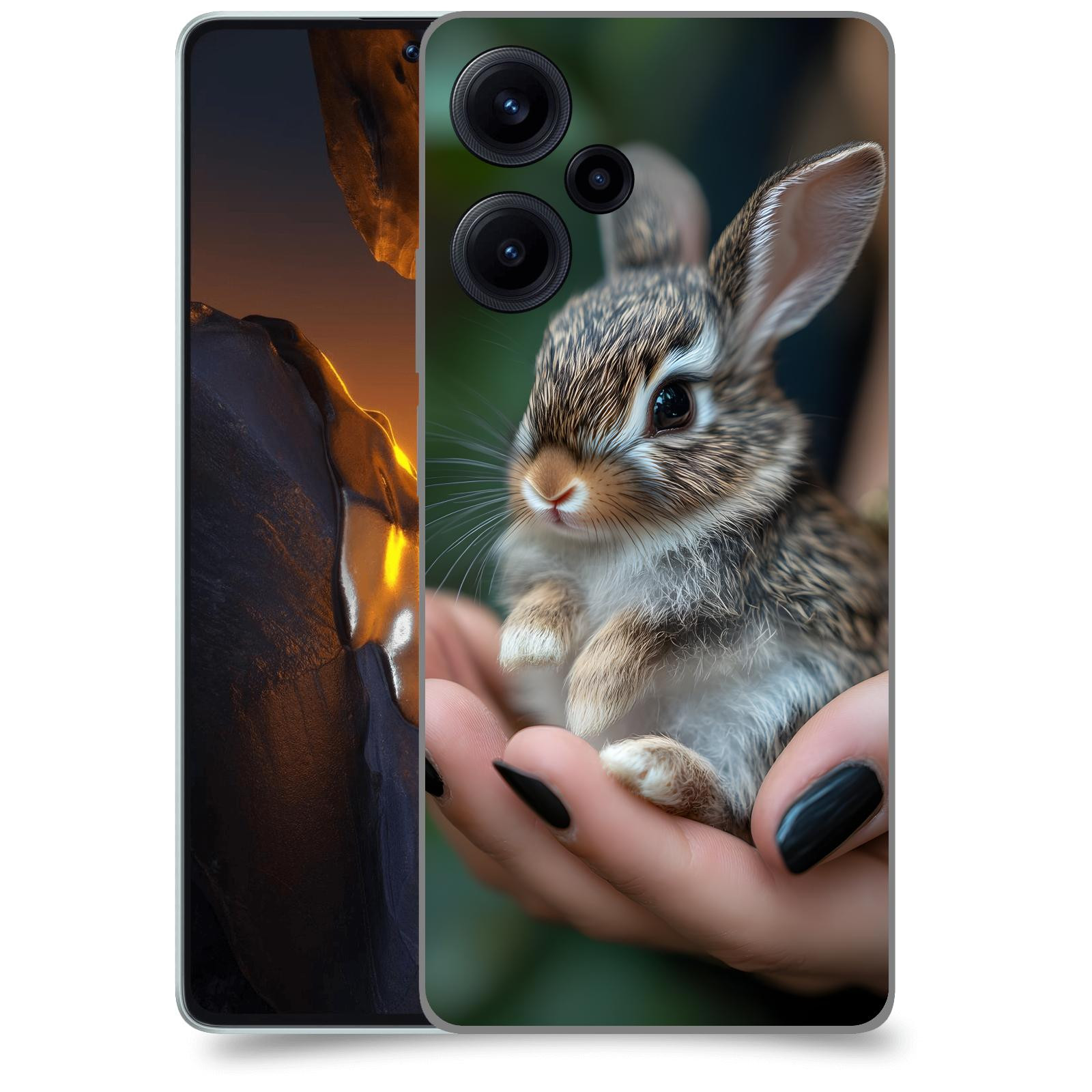 ACOVER Kryt na mobil Xiaomi Poco F5 - Králíček