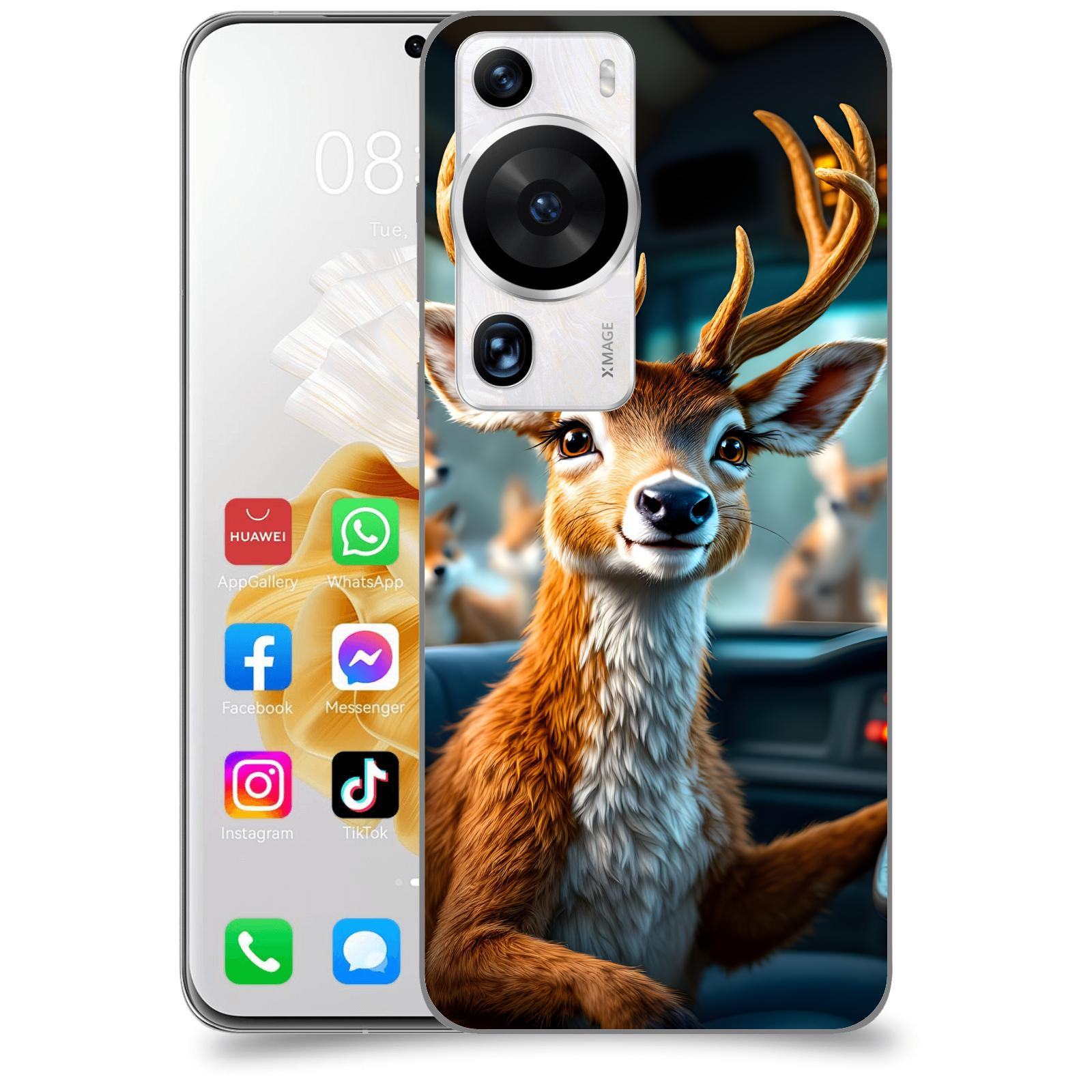 ACOVER Kryt na mobil Huawei P60 Pro - Jelen