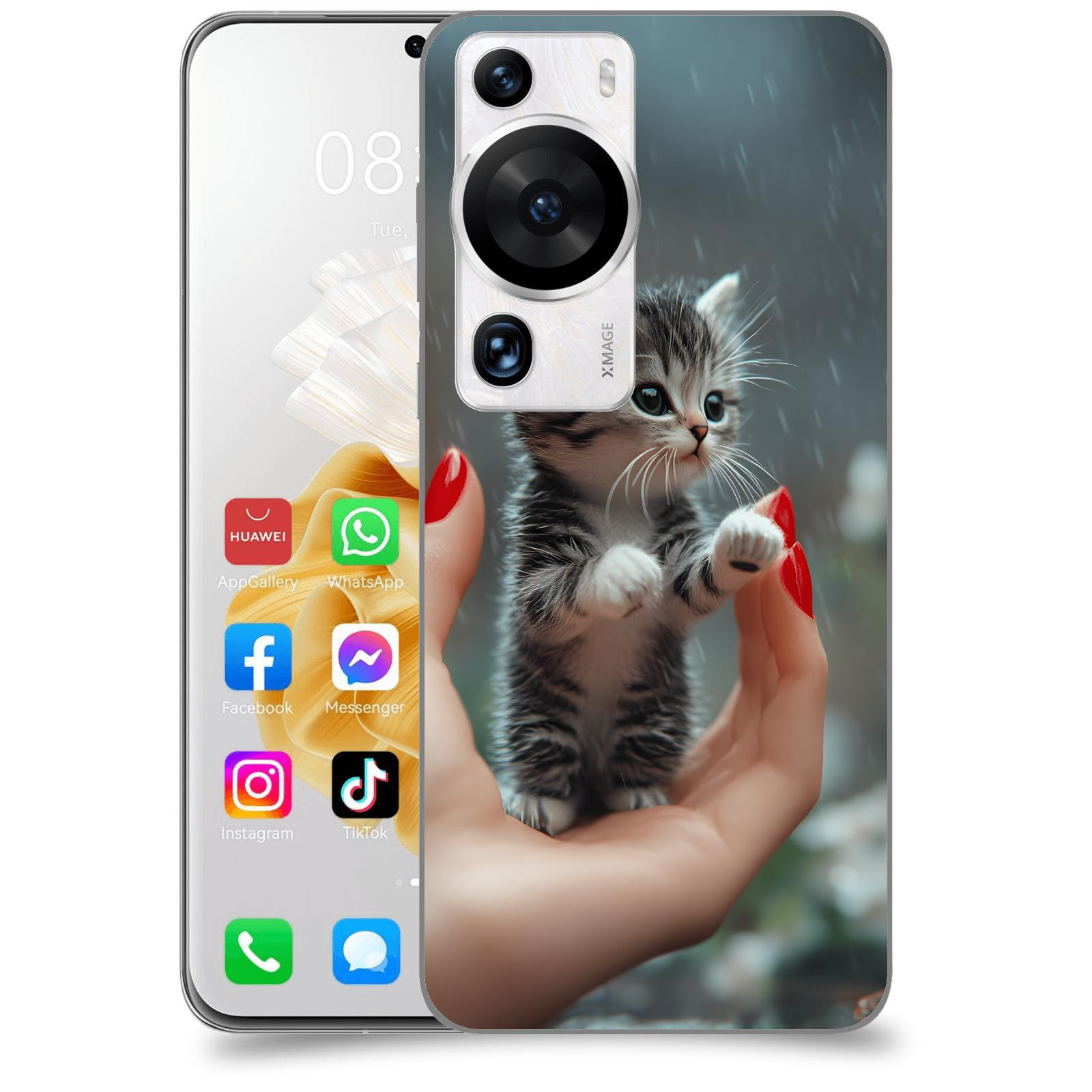 ACOVER Kryt na mobil Huawei P60 Pro - Koťátko