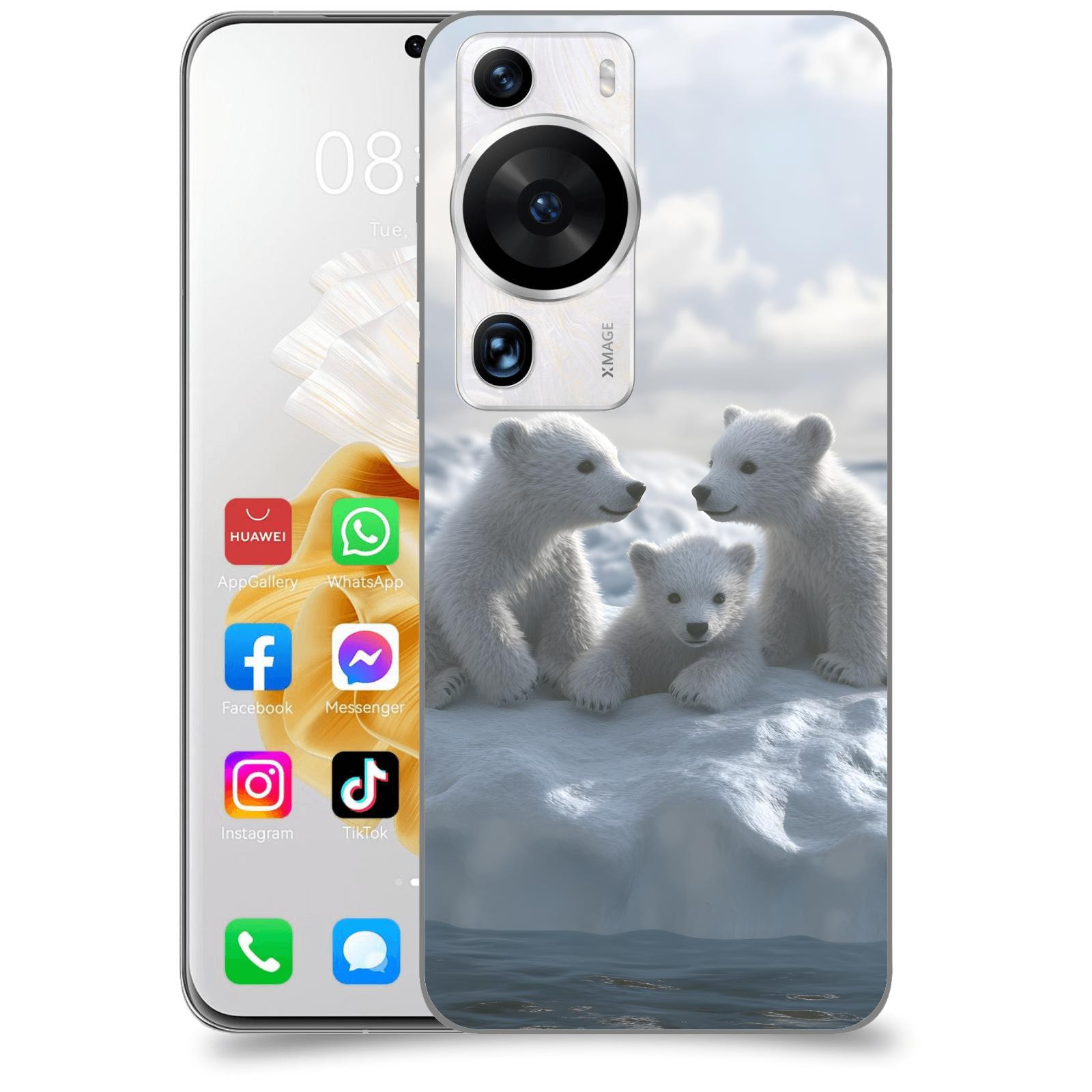 ACOVER Kryt na mobil Huawei P60 Pro - Medvíďata