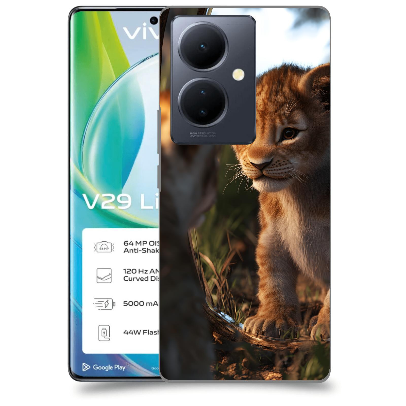 ACOVER Kryt na mobil VIVO V29 Lite 5G - Lvíče