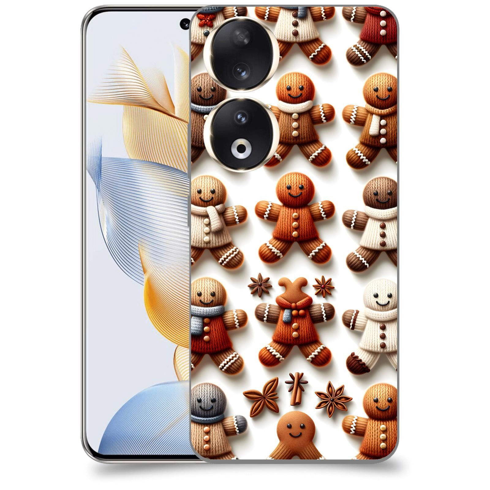 ACOVER Kryt na mobil Honor 90 - Perníčky 2