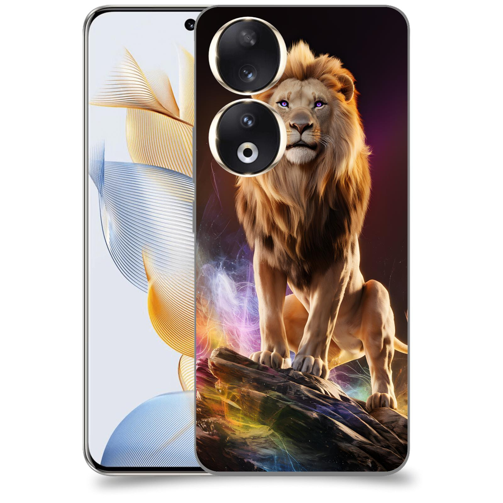 ACOVER Kryt na mobil Honor 90 - Magic Lion