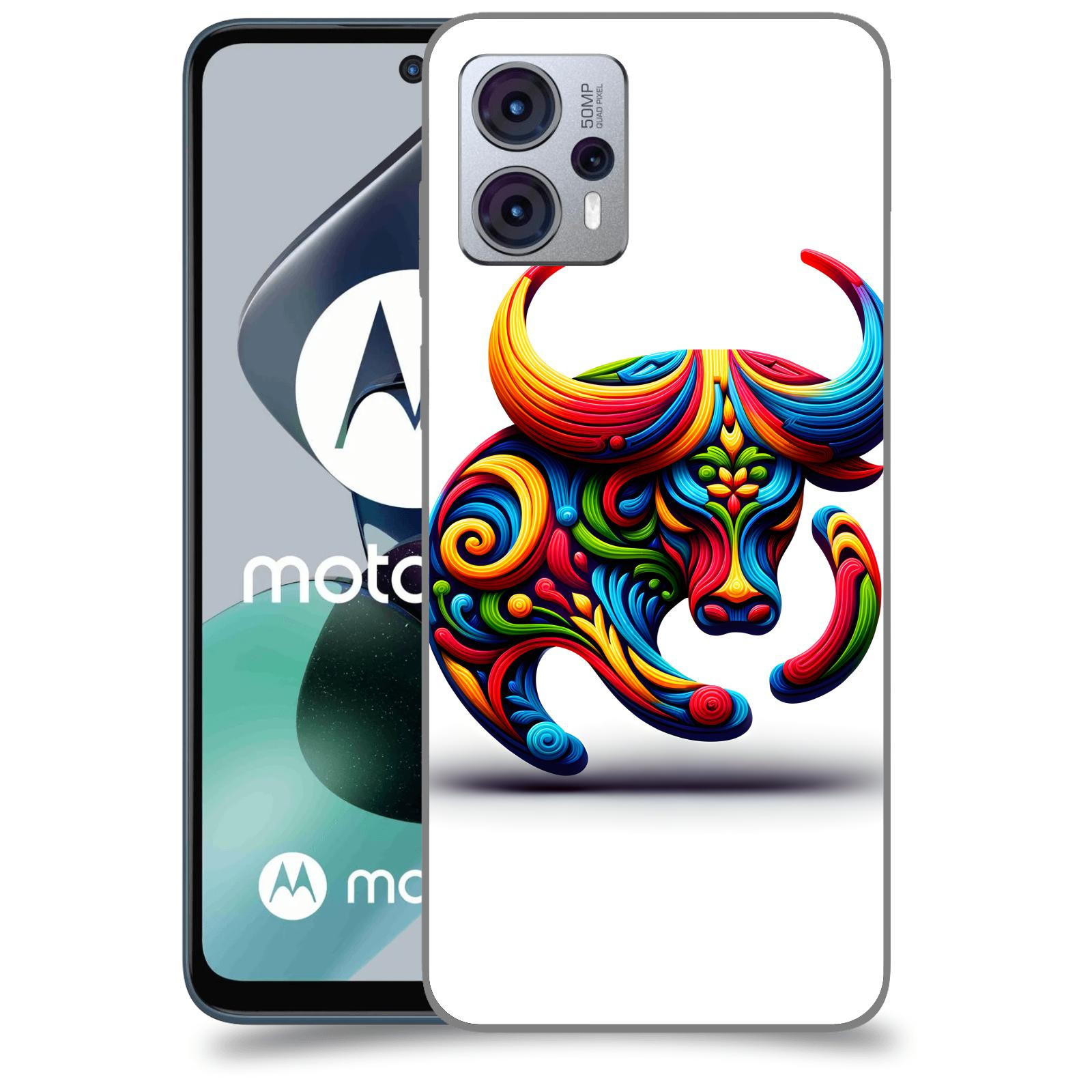 ACOVER Kryt na mobil Motorola Moto G23 - Býk 2