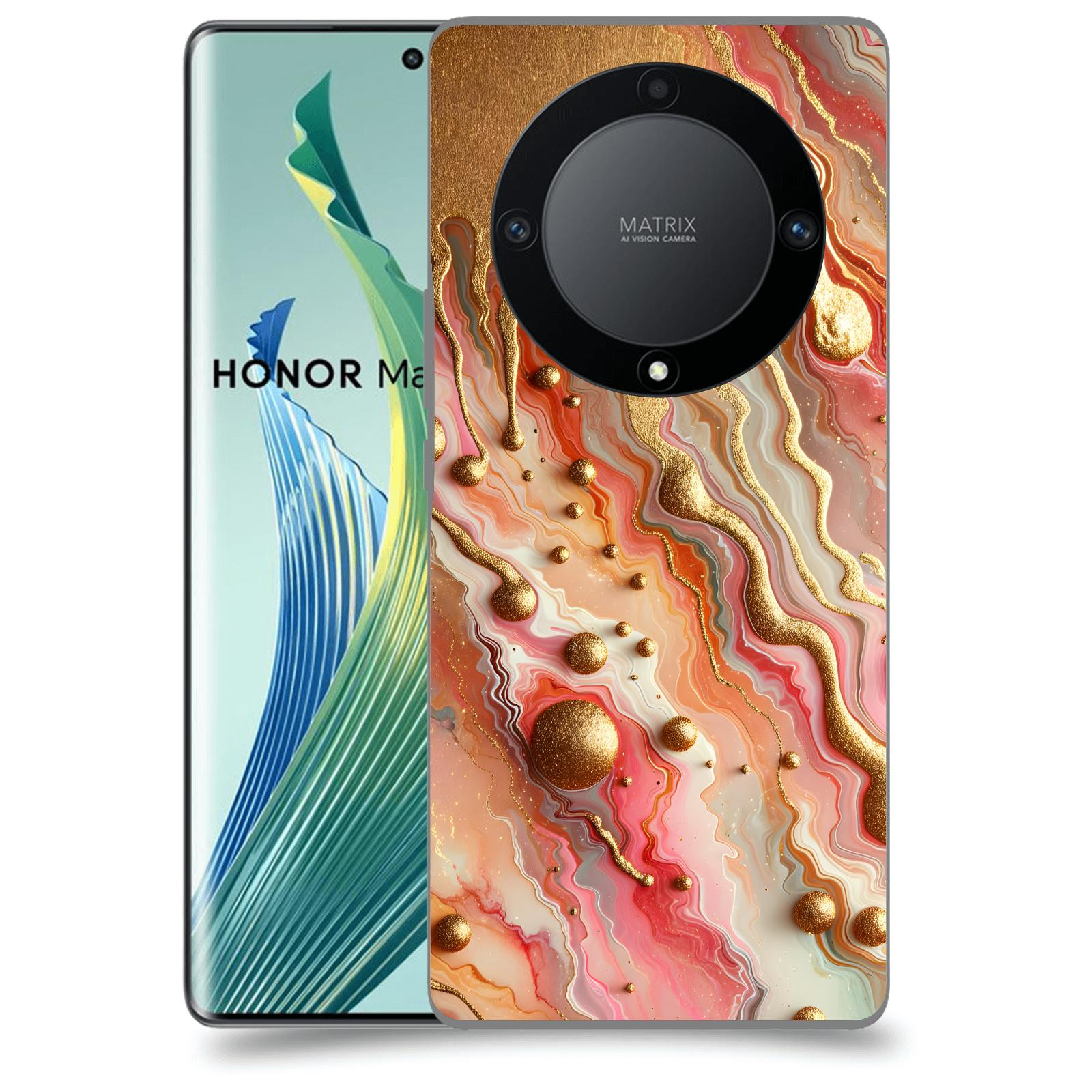 ACOVER Kryt na mobil Honor 90 Lite - Liquid Gold