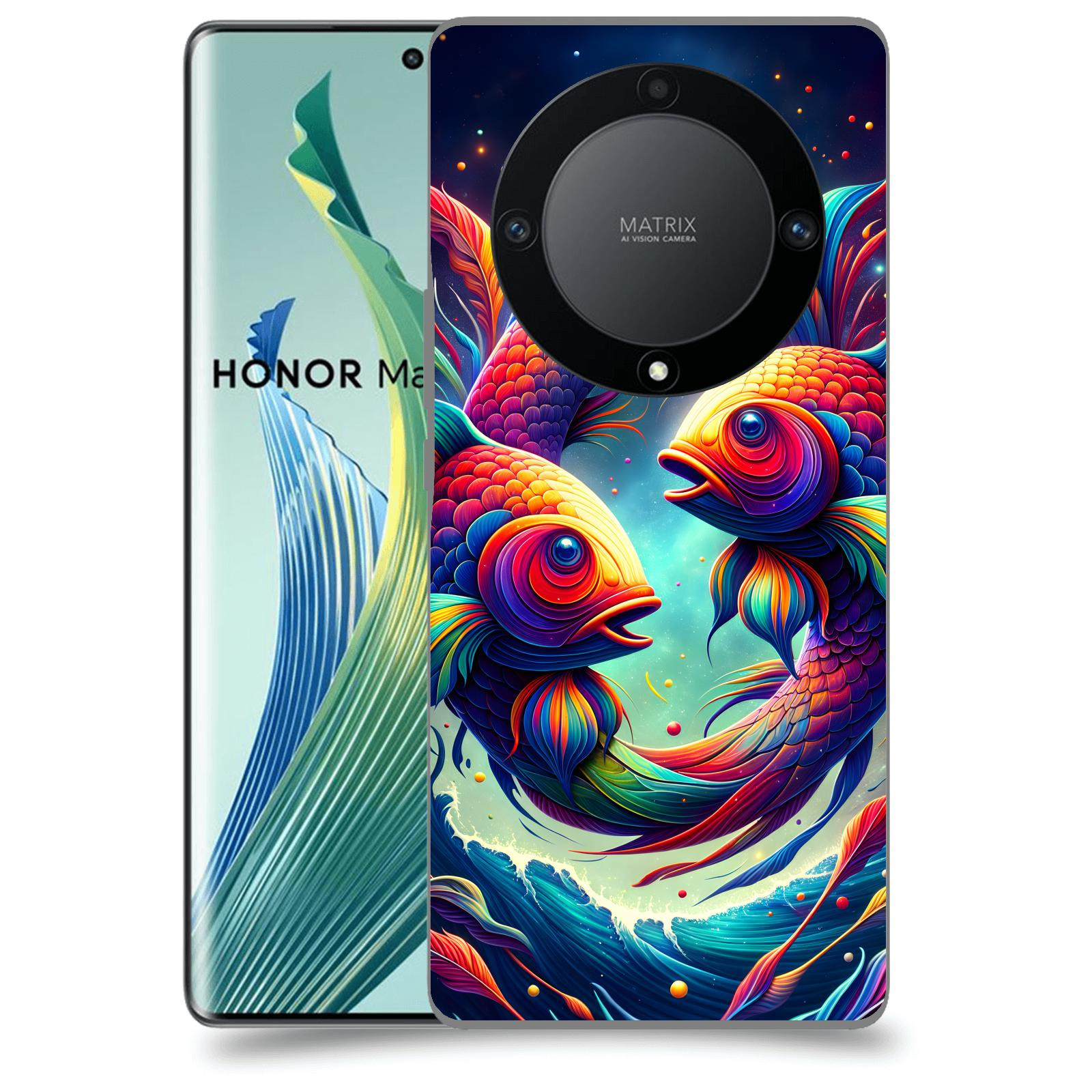 ACOVER Kryt na mobil Honor 90 Lite - Ryby